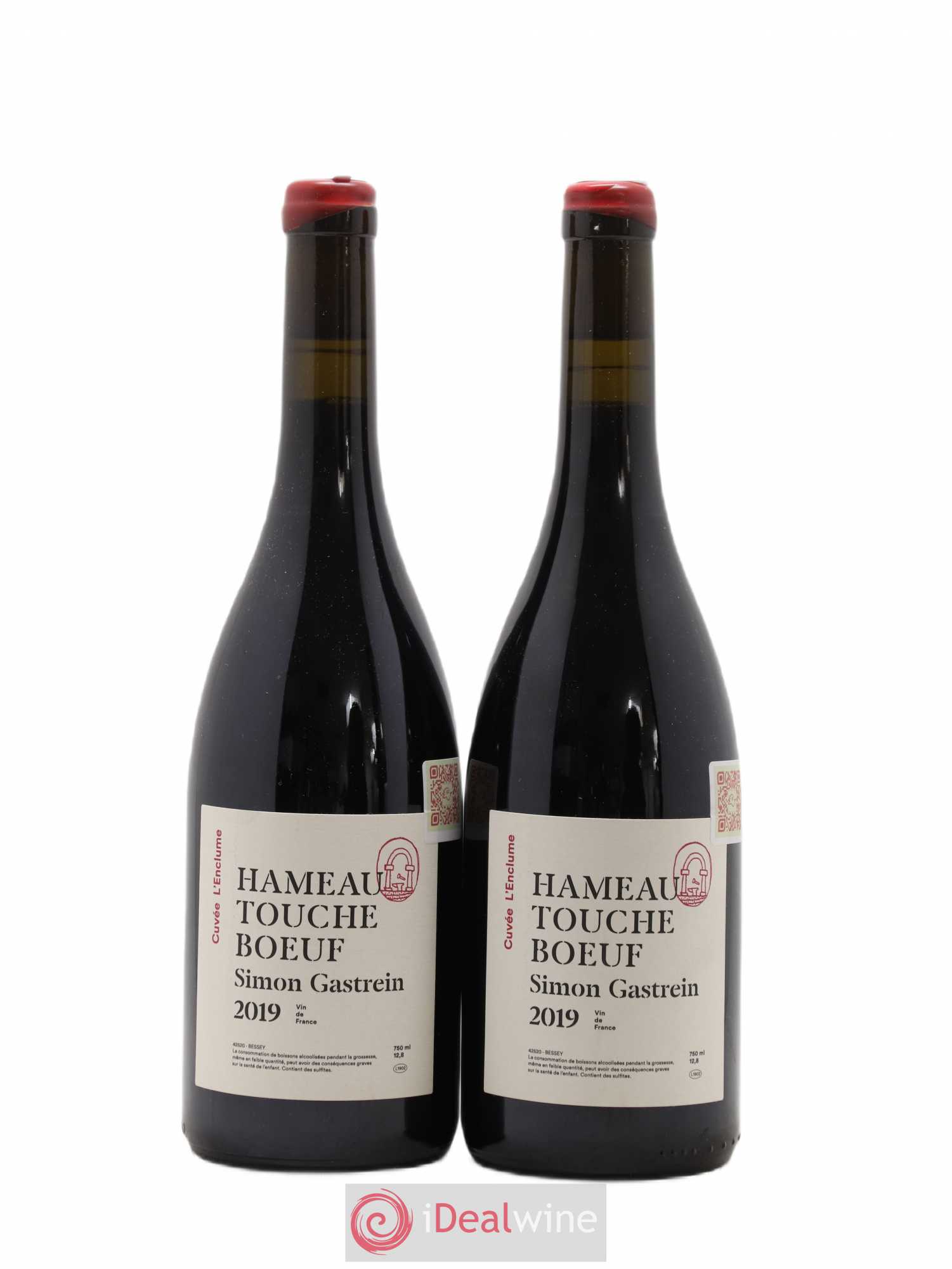 Vin de France Hameau Touche Boeuf Cuvee L'Enclume Simon Gastrein 2019 - Posten von 2 Flaschen - 0