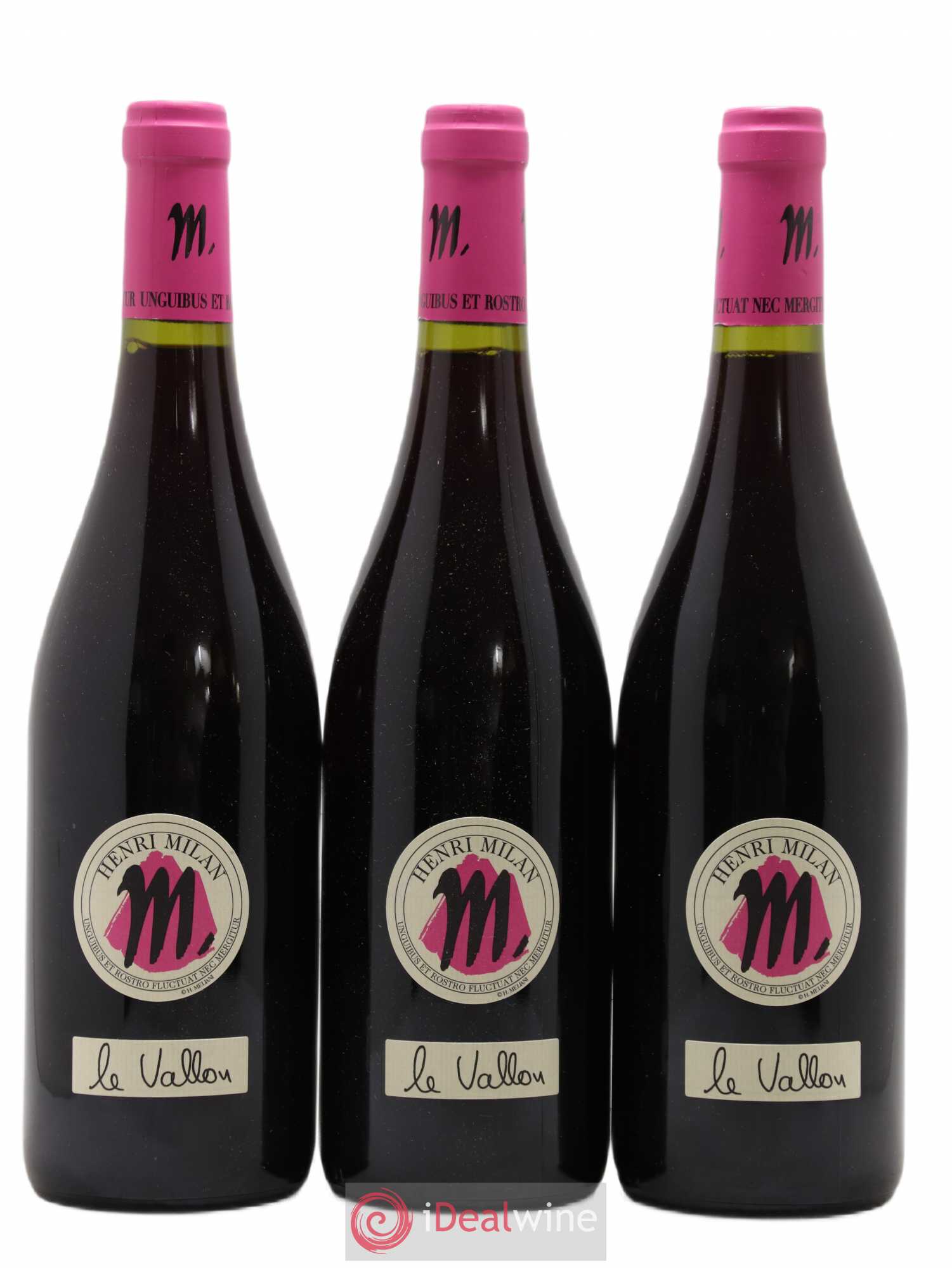 Vin de France Le Vallon Henri Milan 2018 - Lot de 3 bouteilles - 0