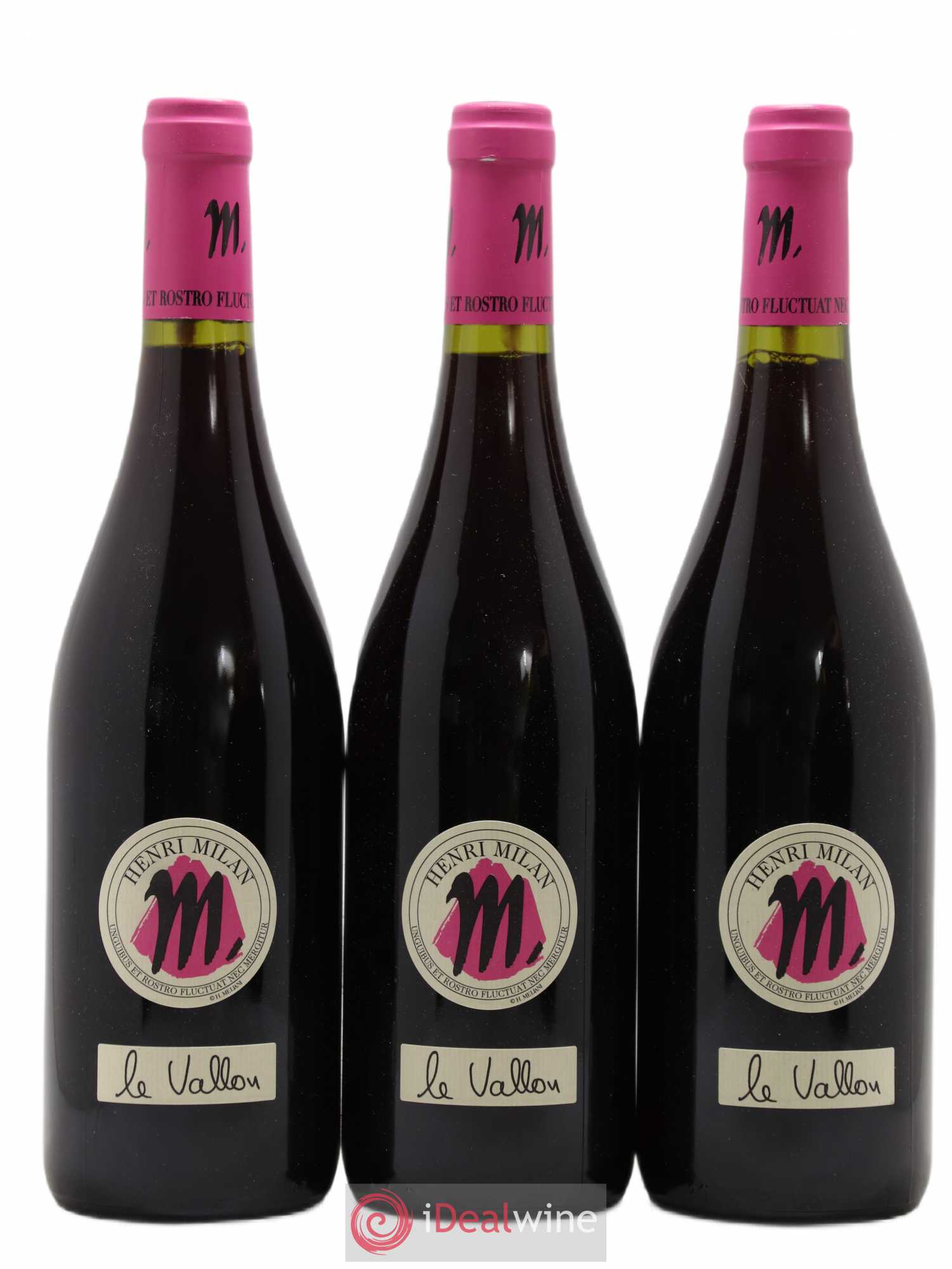 Vin de France Le Vallon Henri Milan 2018 - Lot de 3 bouteilles - 0