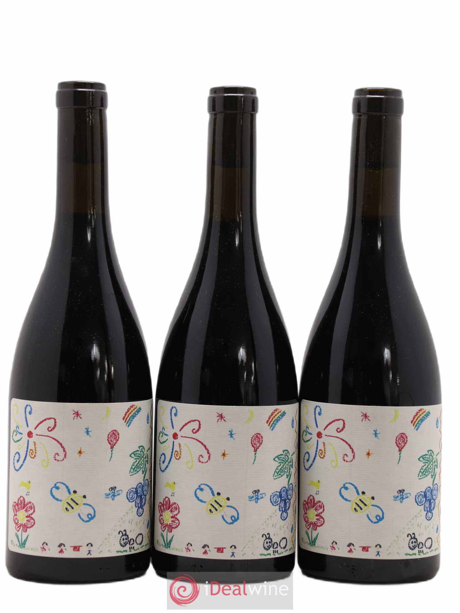 Cornas Hirotake Ooka - Domaine La Grande Colline 2015 - Lot de 3 bouteilles - 0