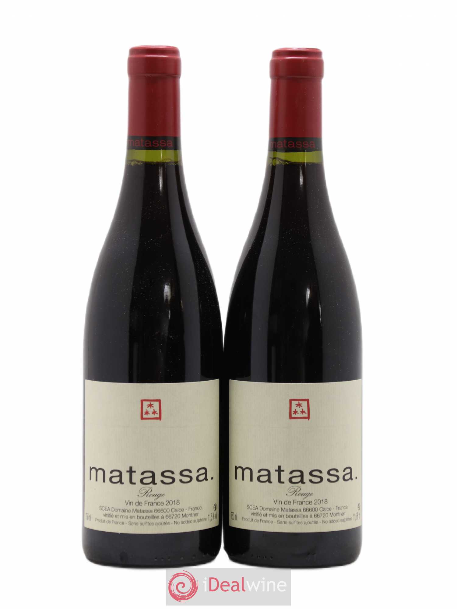 Côtes Catalanes Matassa Matassa 2018 - Lot de 2 bouteilles - 0