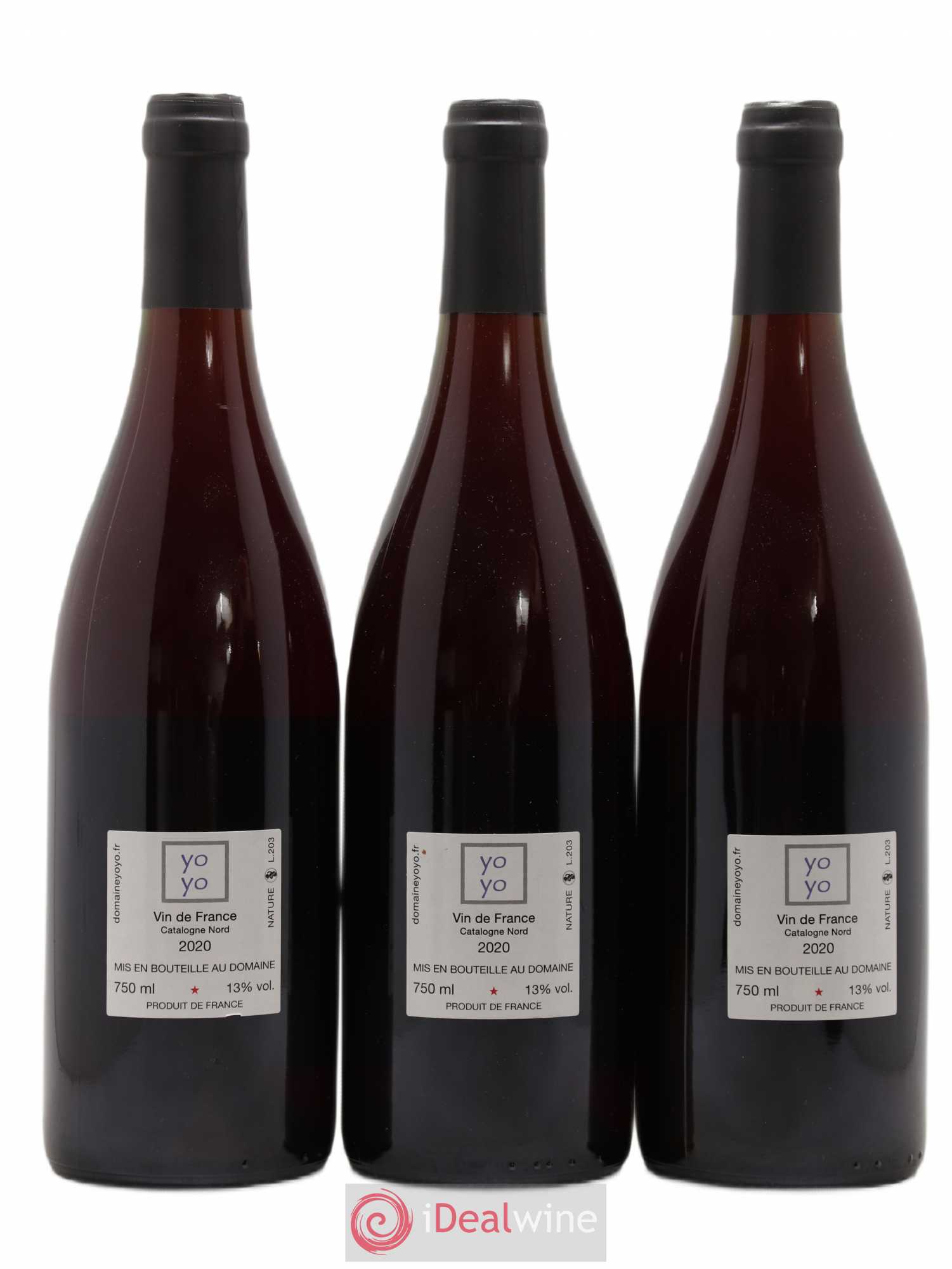 Vin de France La Negra Domaine Yoyo 2020 - Posten von 3 Flaschen - 1