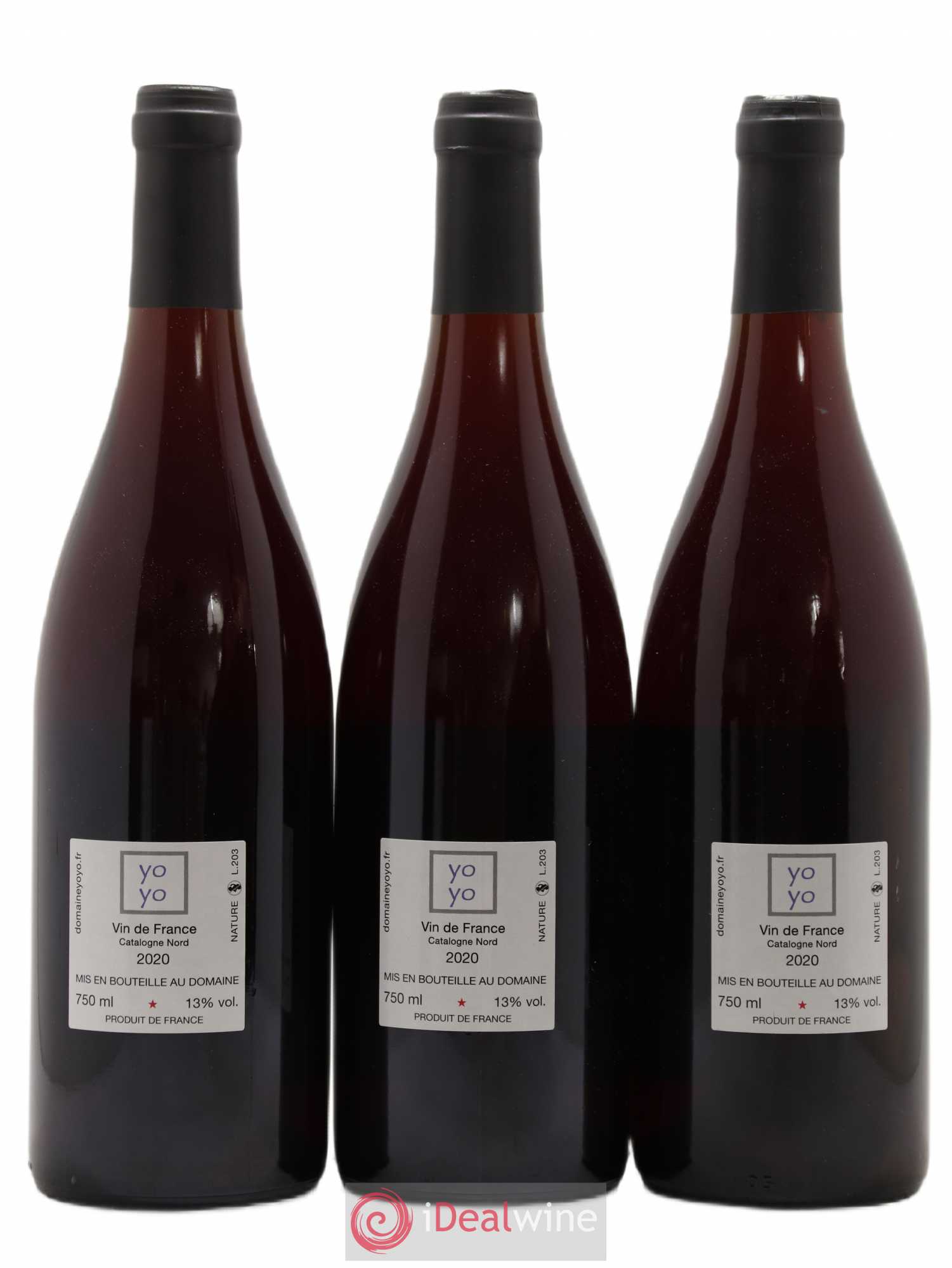 Vin de France La Negra Domaine Yoyo 2020 - Posten von 3 Flaschen - 1