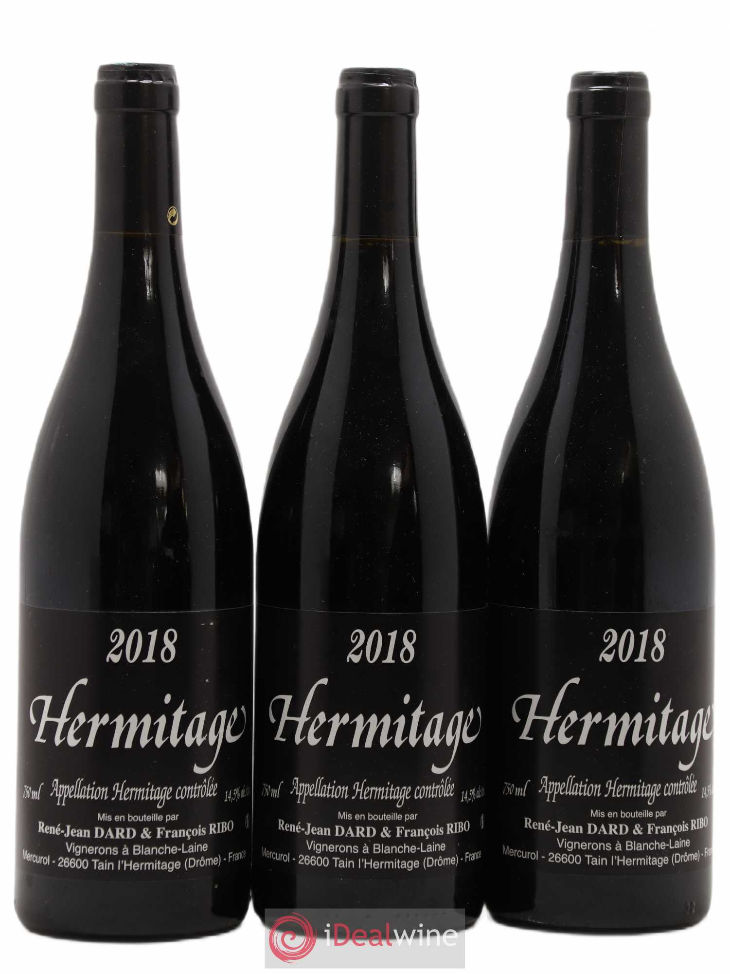 Hermitage Dard et Ribo (Domaine) 2018 - Lot de 3 bouteilles - 0