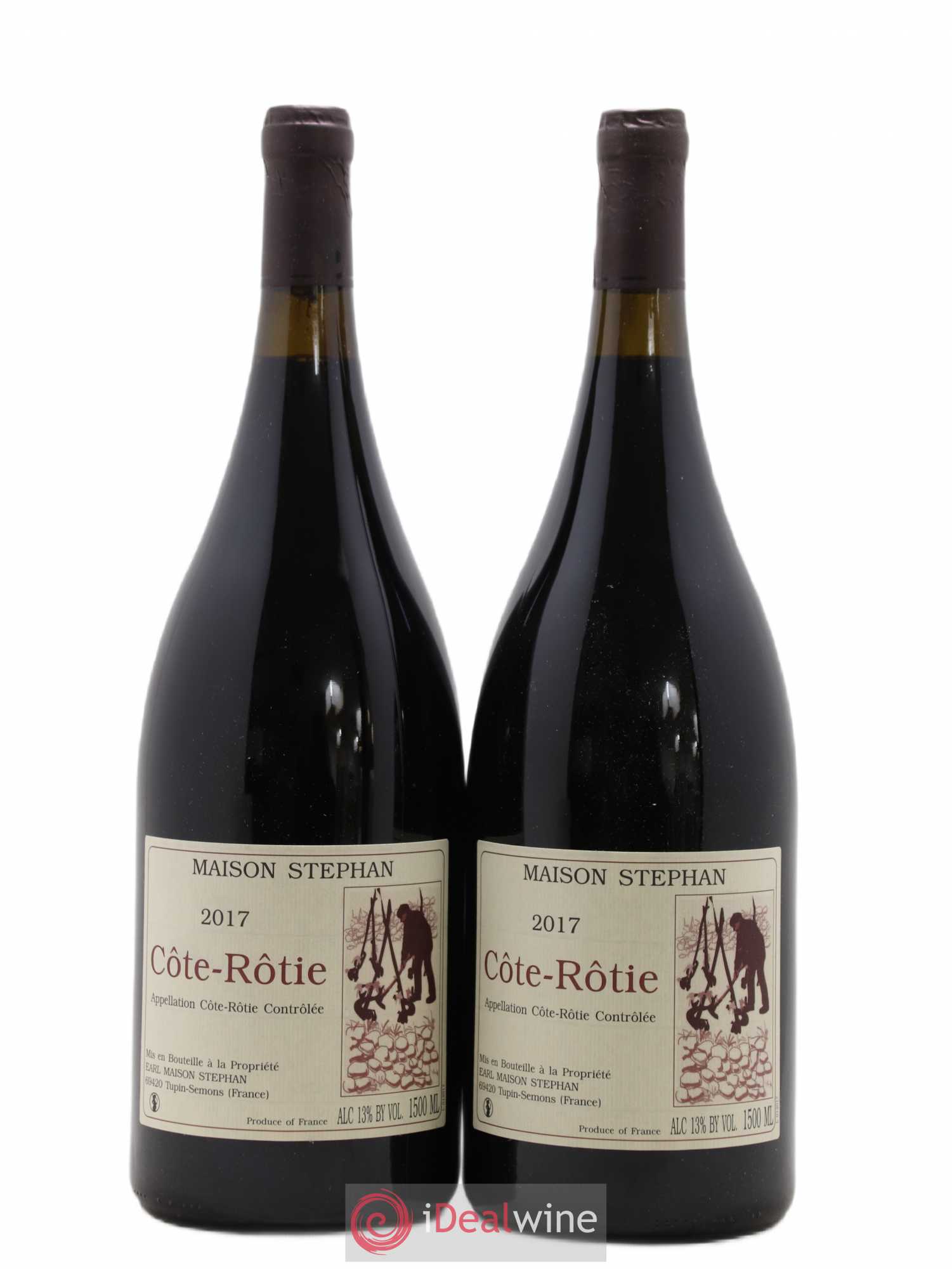 Côte-Rôtie Jean-Michel Stephan 2017 - Lot de 2 magnums - 0
