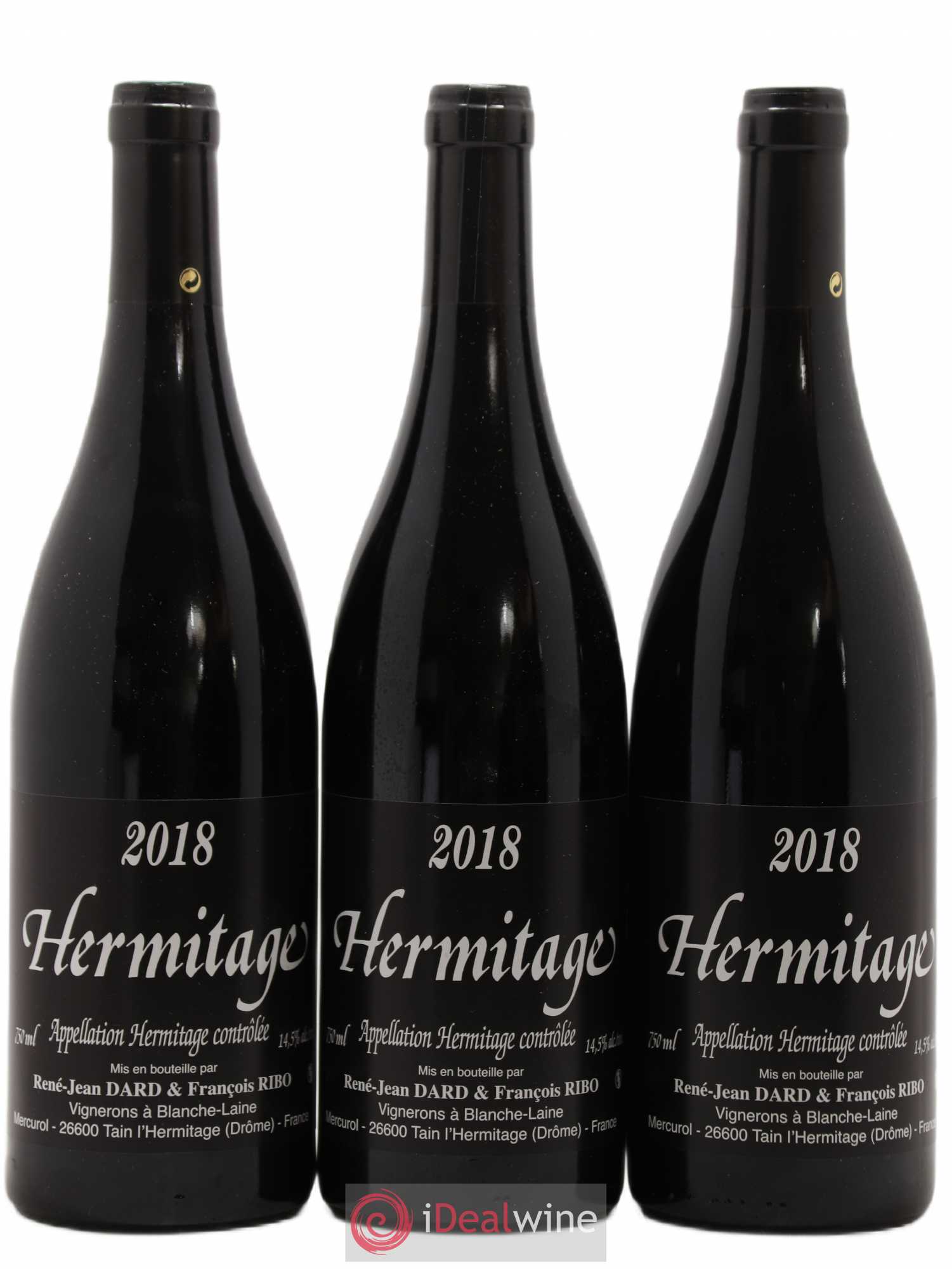 Hermitage Dard et Ribo (Domaine) 2018 - Lot de 3 bouteilles - 0