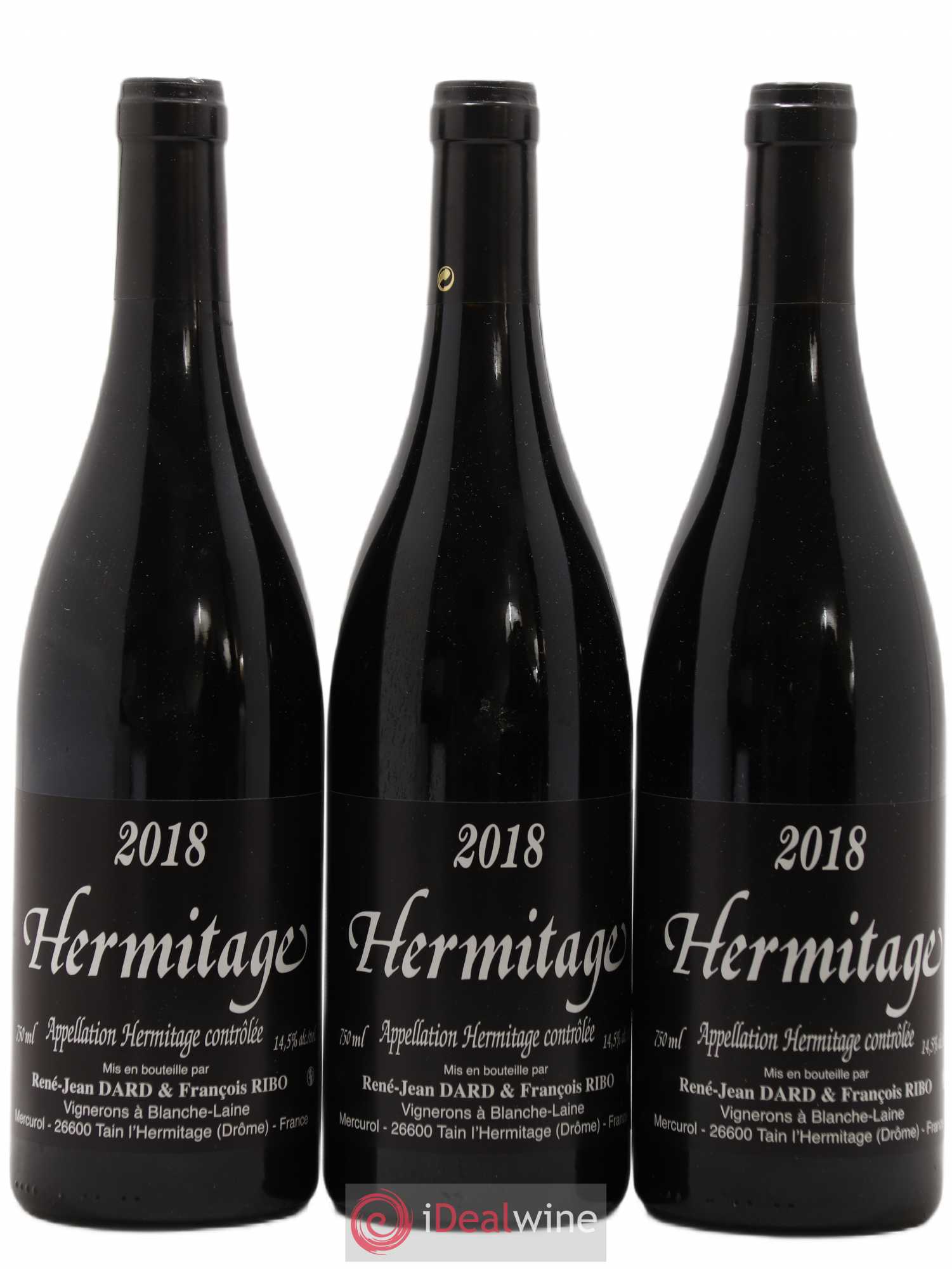 Hermitage Dard et Ribo (Domaine) 2018 - Lot de 3 bouteilles - 0