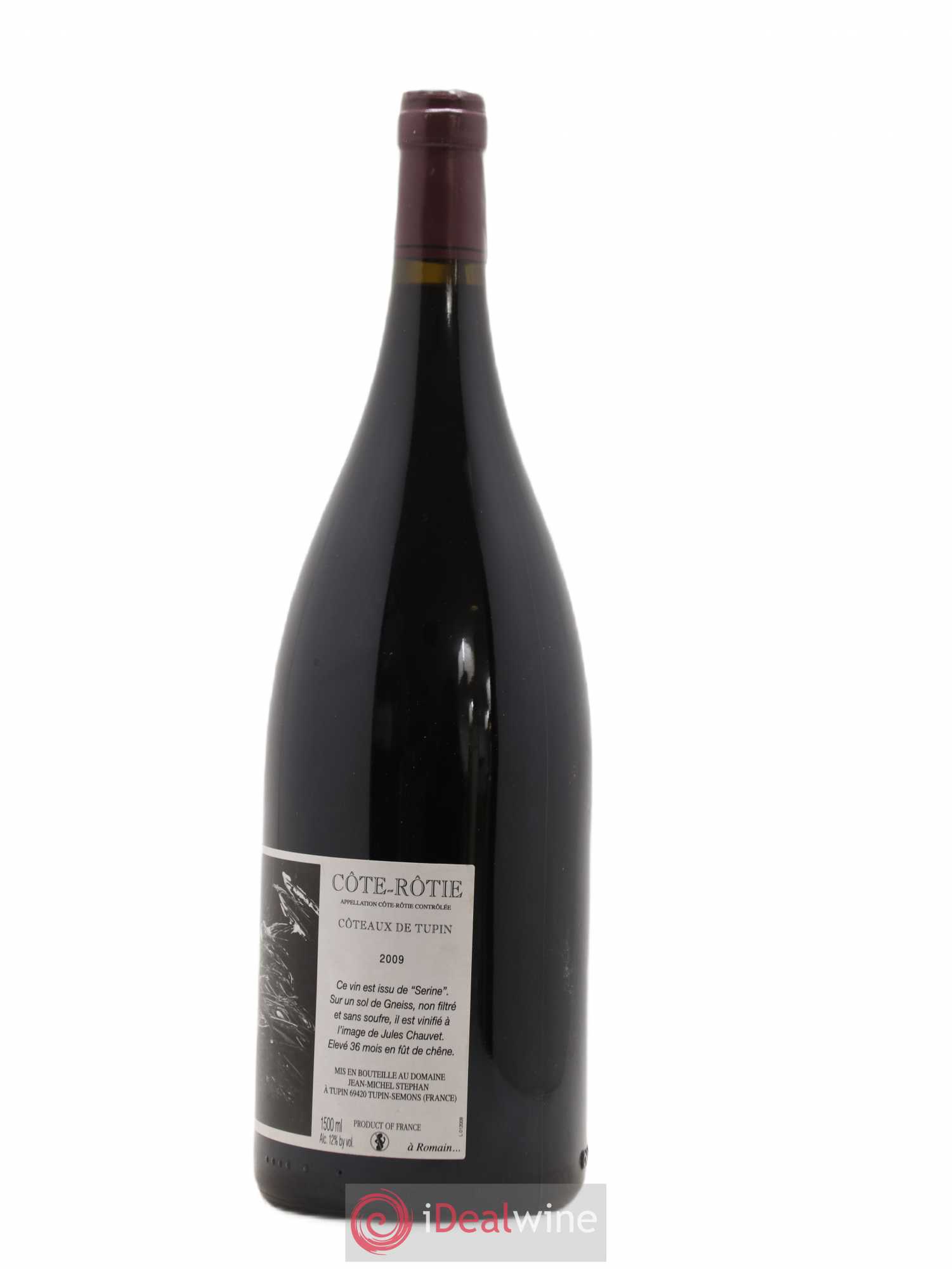 Côte-Rôtie Coteaux de Tupin Jean-Michel Stephan 2009 - Lot de 1 magnum - 1