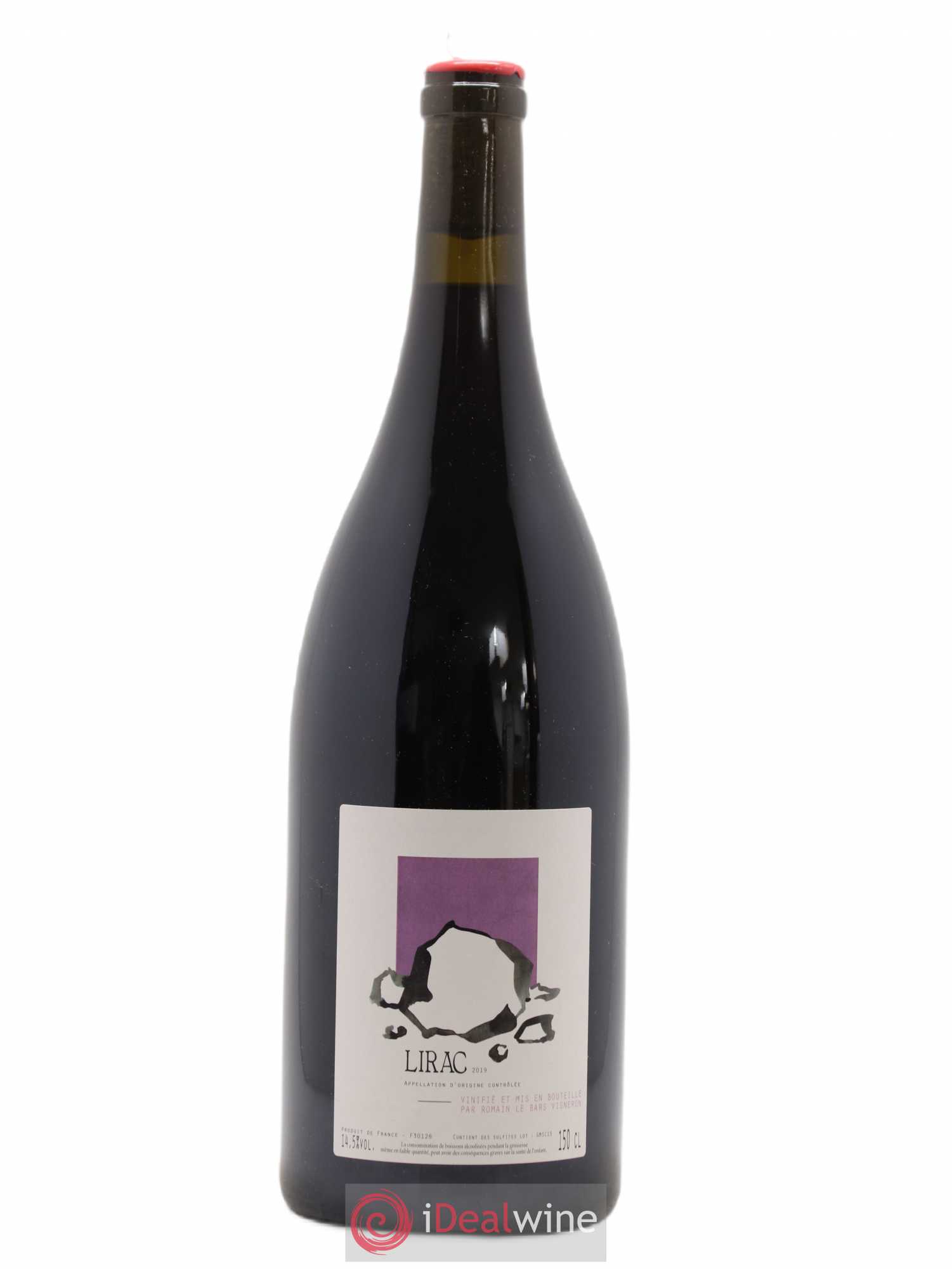 Lirac Romain Le Bars 2019 - Lot de 1 magnum - 0