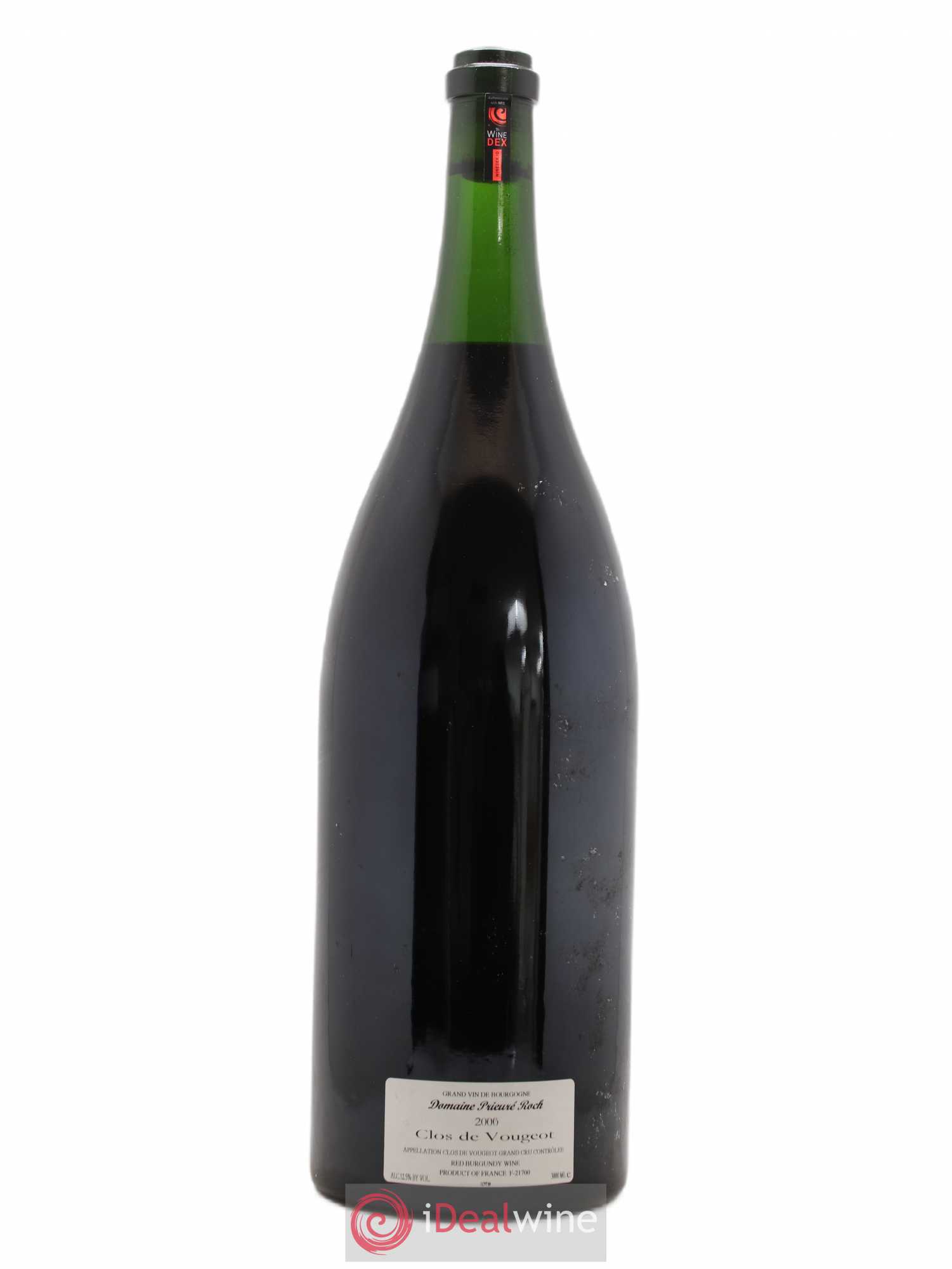 Clos de Vougeot Grand Cru Prieuré Roch 2000 - Lot de 1 double magnum - 1