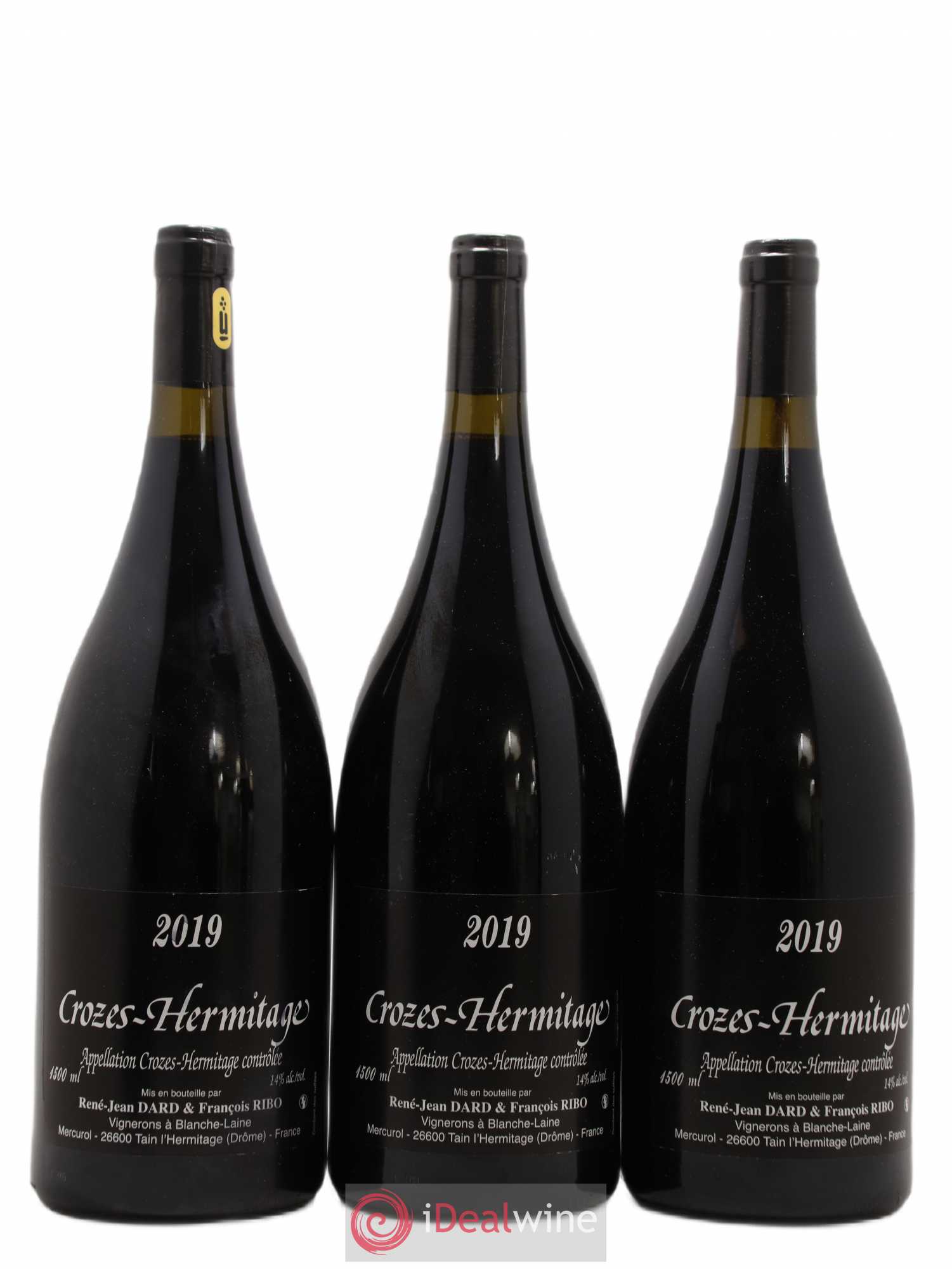 Crozes-Hermitage Dard et Ribo (Domaine) 2019 - Lot de 3 magnums - 0