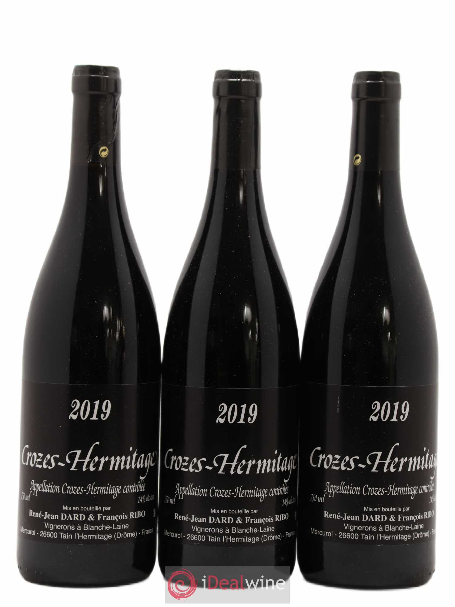 Crozes-Hermitage Dard et Ribo (Domaine) 2019 - Lot de 3 bouteilles - 0