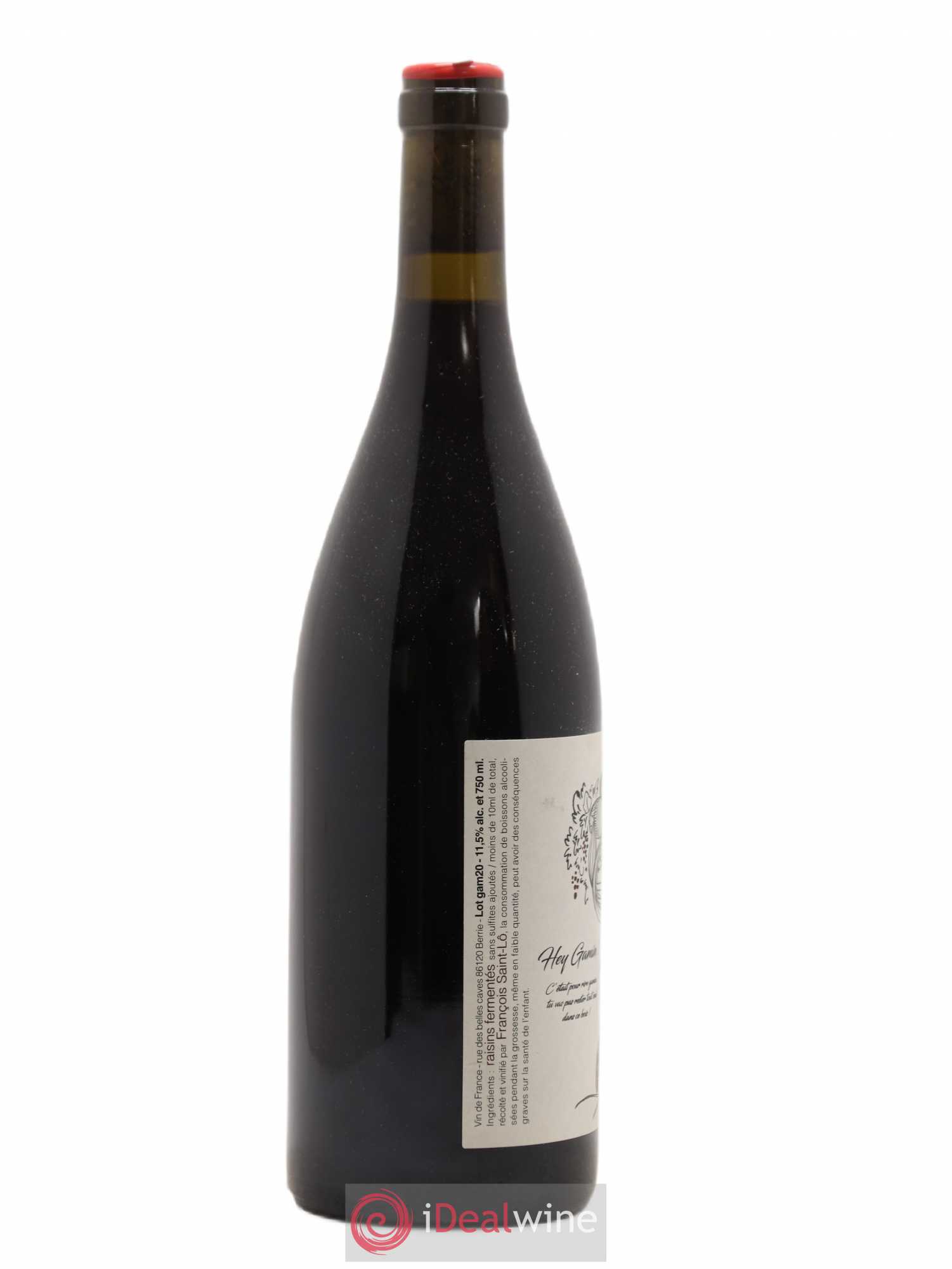 Vin de France Hey Gamin Francois Saint-Lo 2020 - Lot de 1 bouteille - 1
