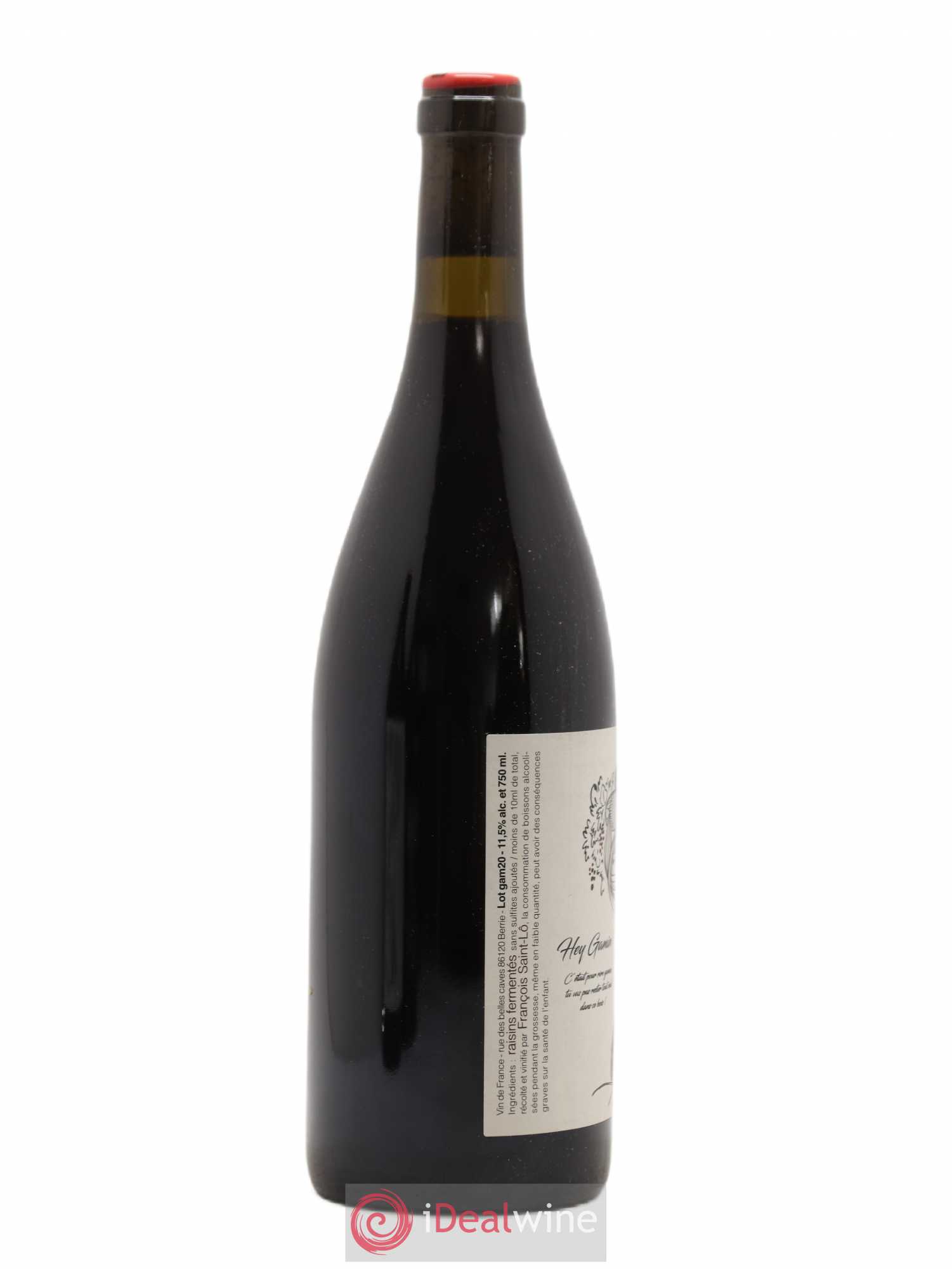 Vin de France Hey Gamin Francois Saint-Lo 2020 - Lot de 1 bouteille - 1