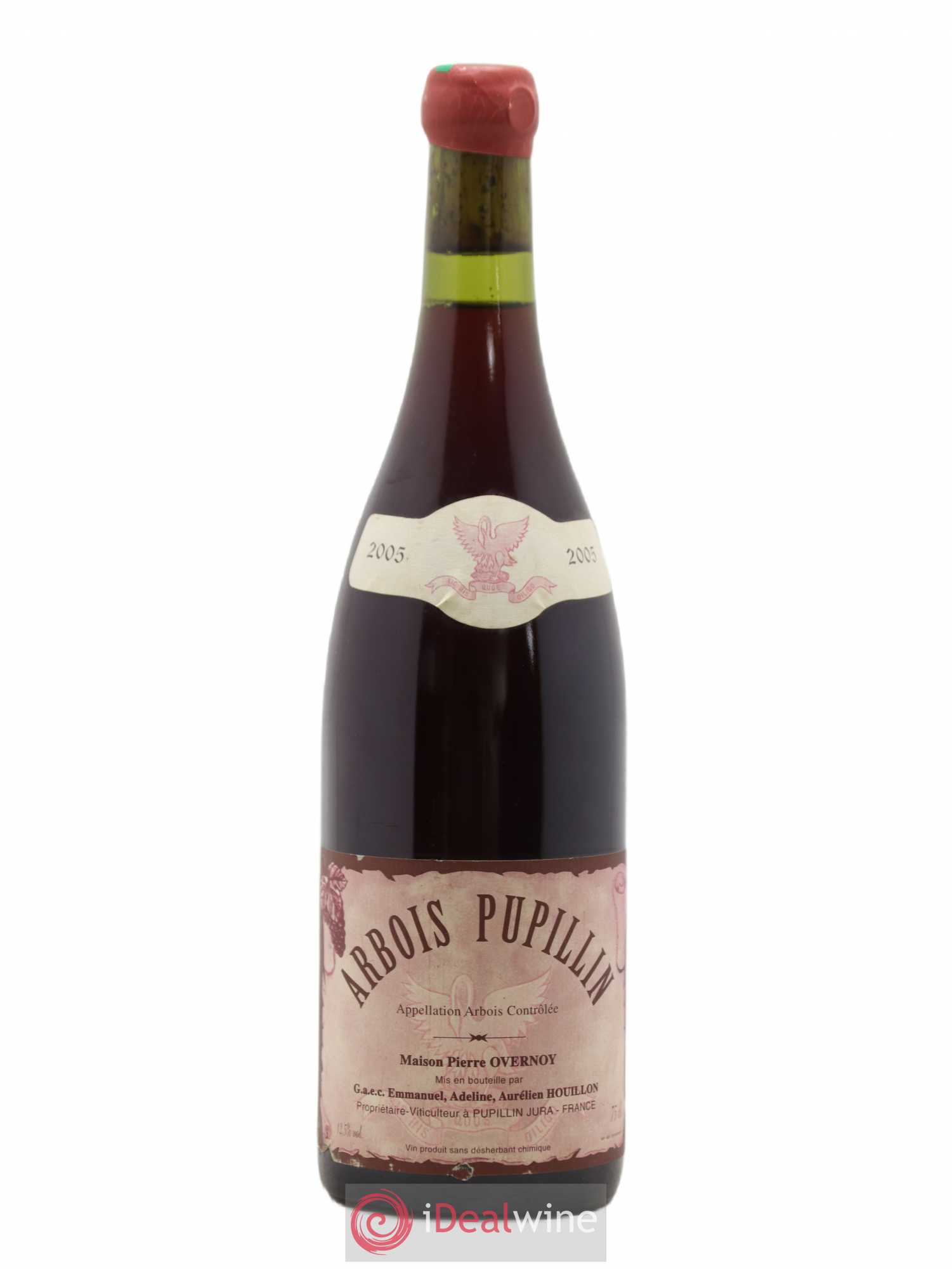 Arbois-Pupillin Poulsard (cire rouge) Overnoy-Houillon (Domaine) 2005 - Lot de 1 bouteille - 0