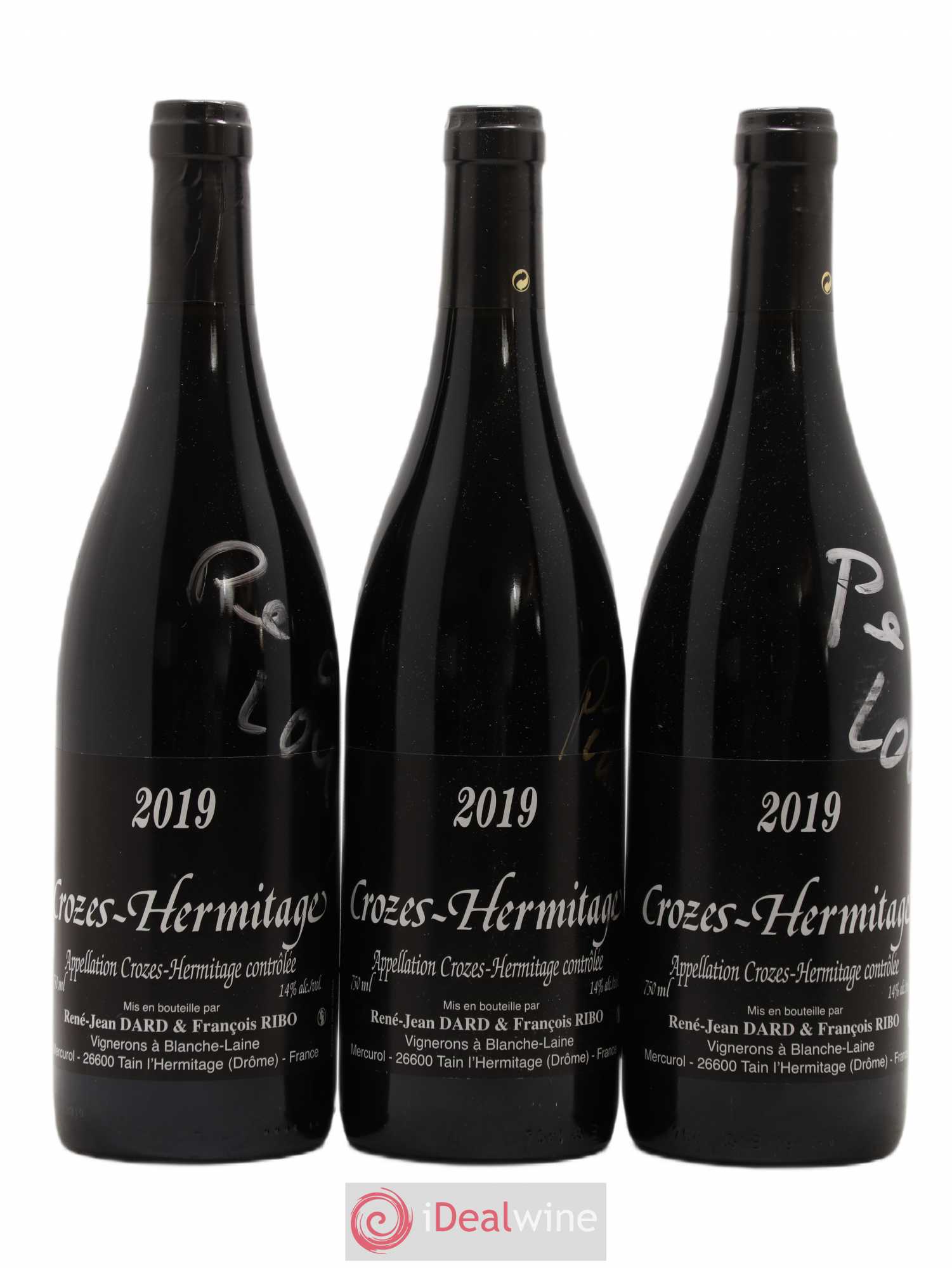 Crozes-Hermitage Dard et Ribo (Domaine) Pe de Loup 2019 - Lot de 3 bouteilles - 0
