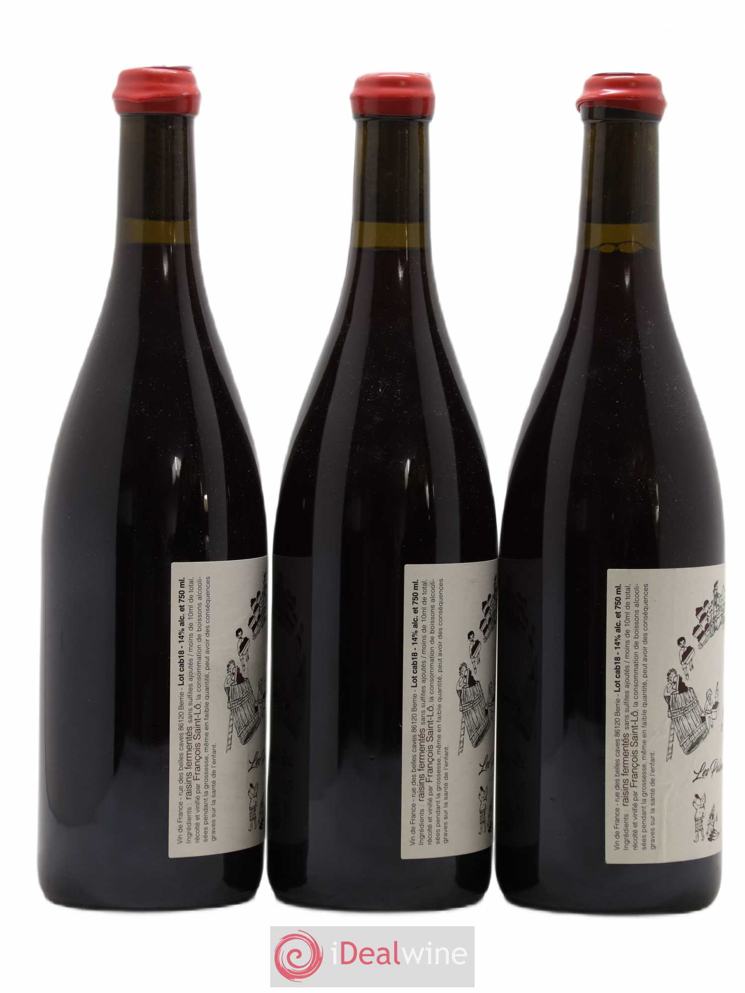Vin de France Les Palennes Francois Saint Lo 2018 - Posten von 3 Flaschen - 1