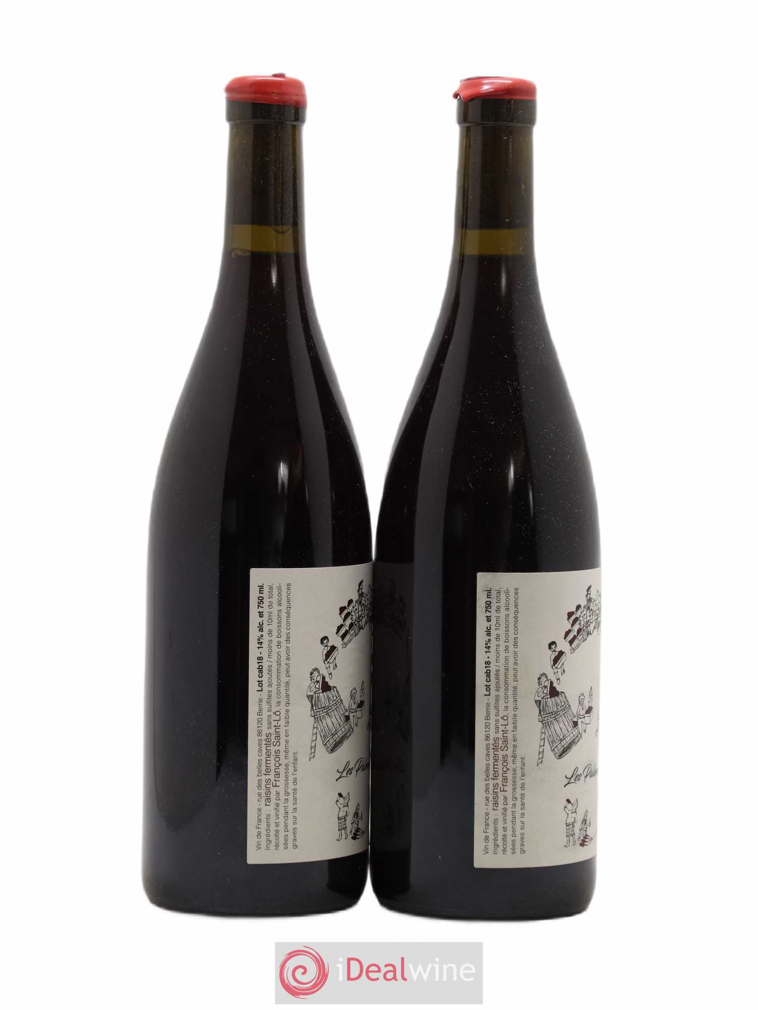 Vin de France Les Palennes Francois Saint Lo 2018 - Posten von 2 Flaschen - 1