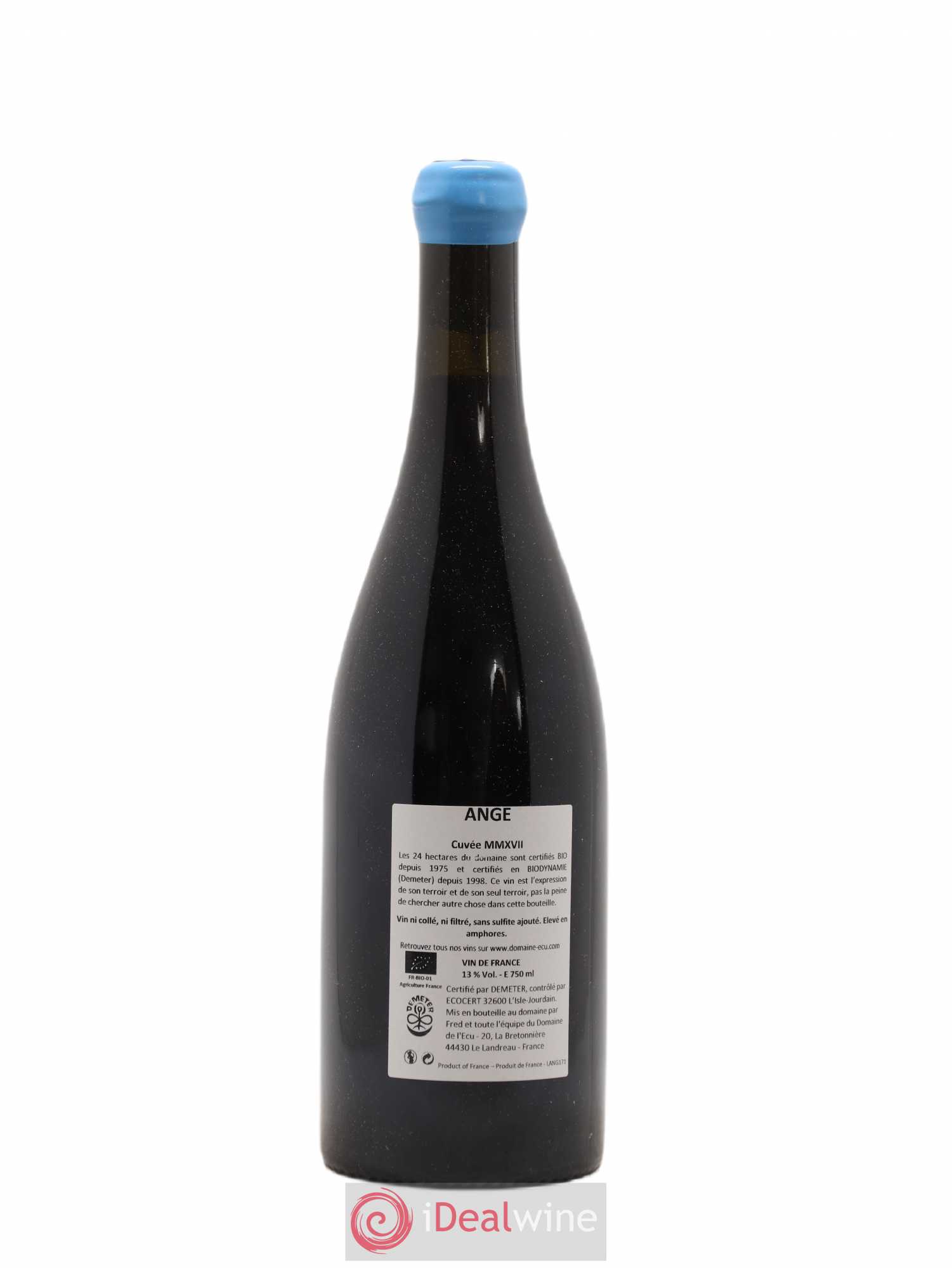 Vin de France Ange Domaine de L'Ecu 2017 - Lot de 1 bouteille - 1