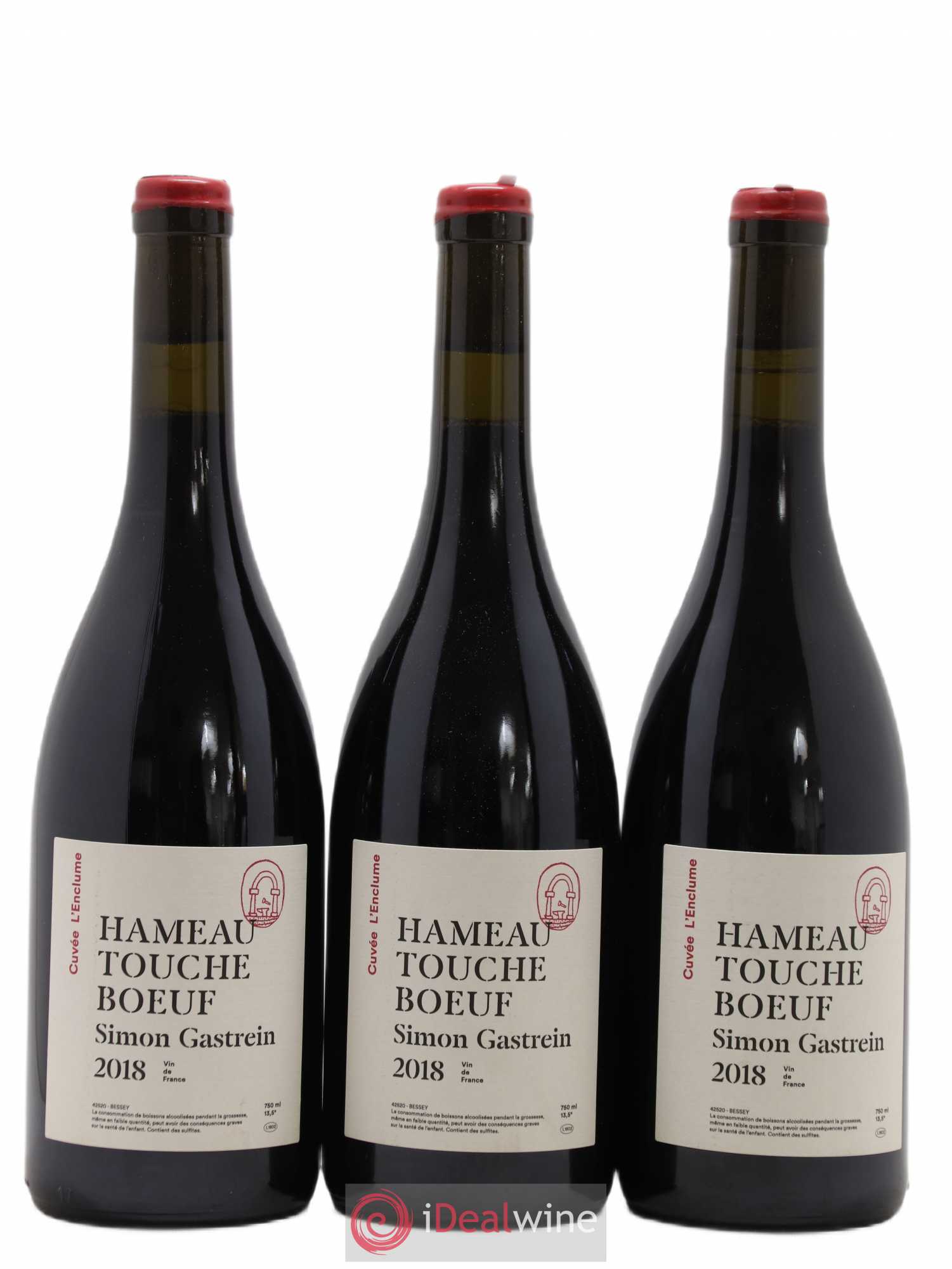 Vin de France Hameau Touche Boeuf Cuvee L'Enclume Simon Gastrein 2018 - Posten von 3 Flaschen - 0