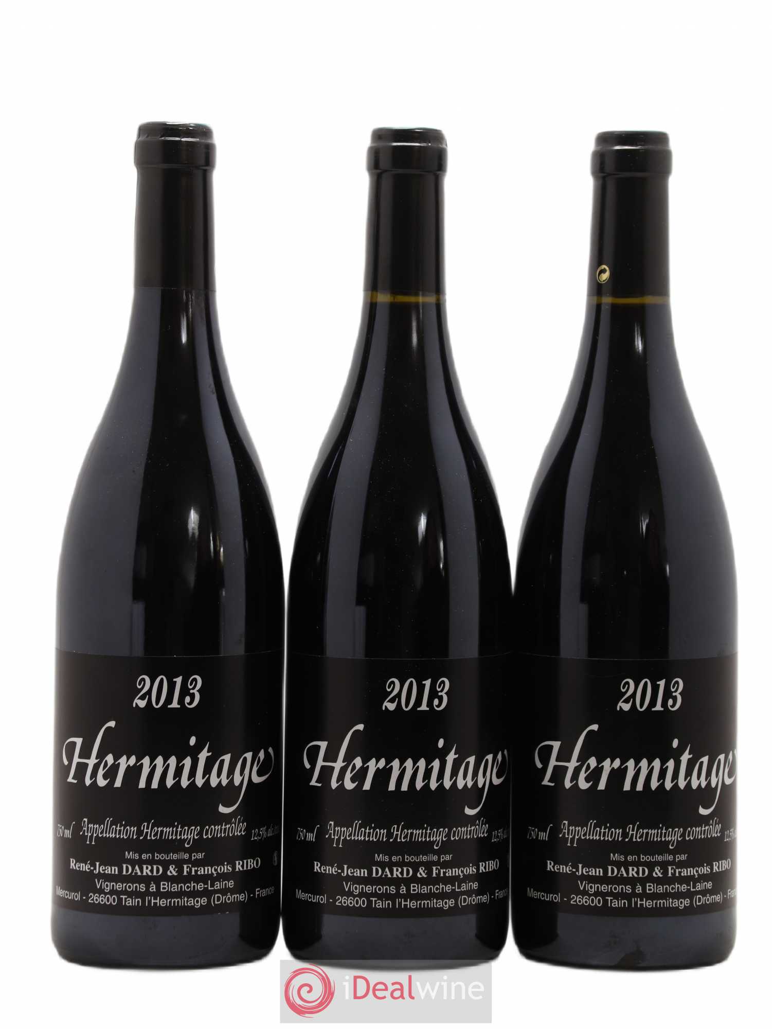 Hermitage Dard et Ribo (Domaine) 2013 - Lot de 3 bouteilles - 0