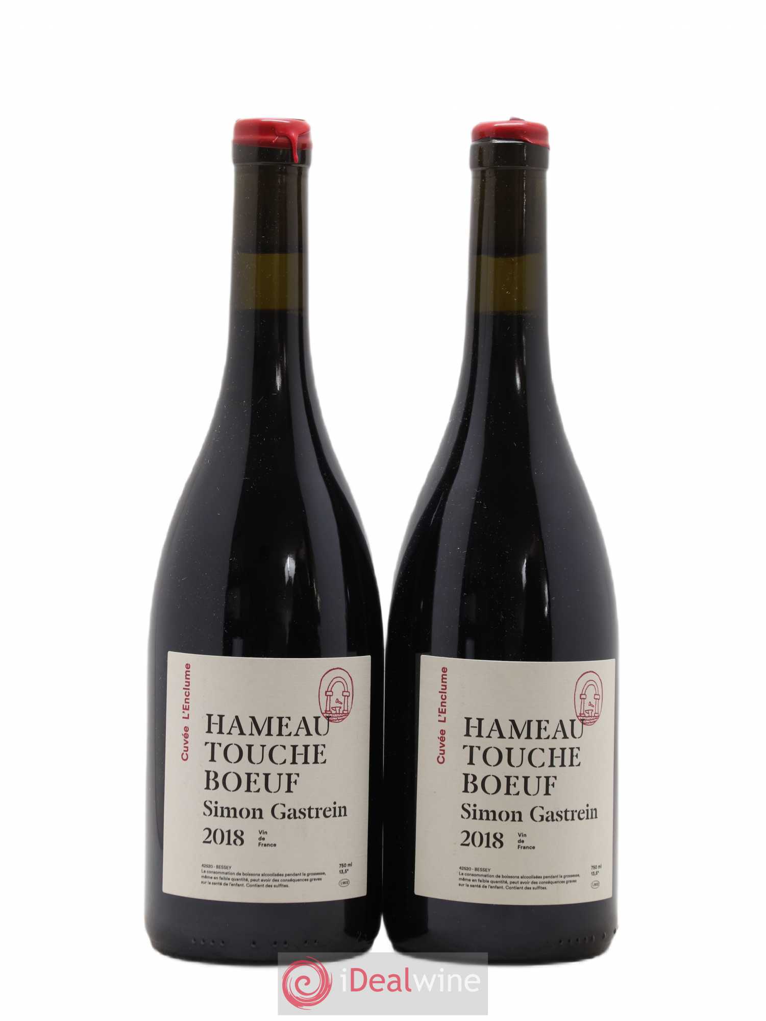 Vin de France Hameau Touche Boeuf Cuvee L'Enclume Simon Gastrein 2018 - Posten von 2 Flaschen - 0