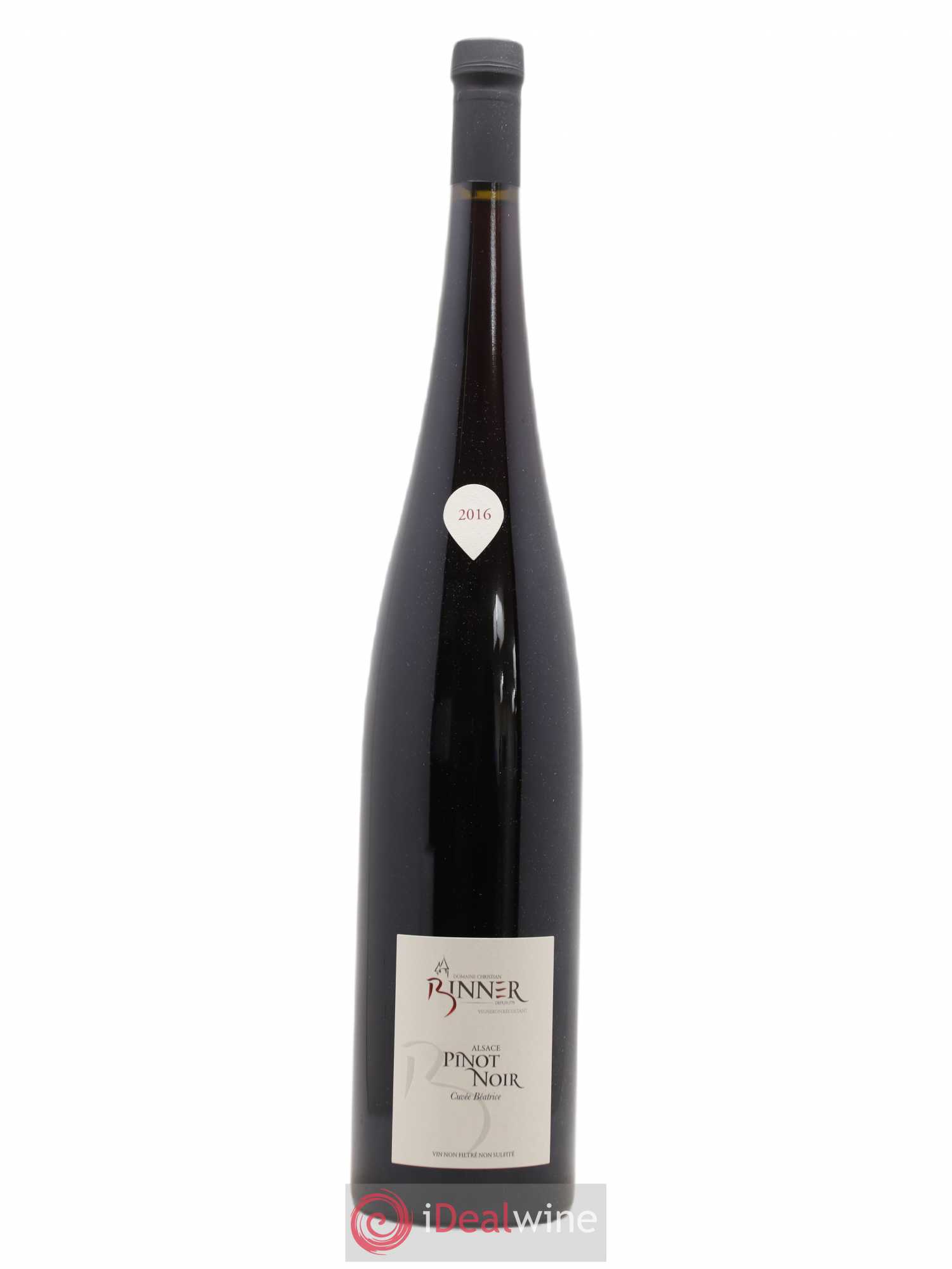 Alsace Pinot Noir Christian Binner Cuvée Béatrice 2016 - Lot de 1 magnum - 0