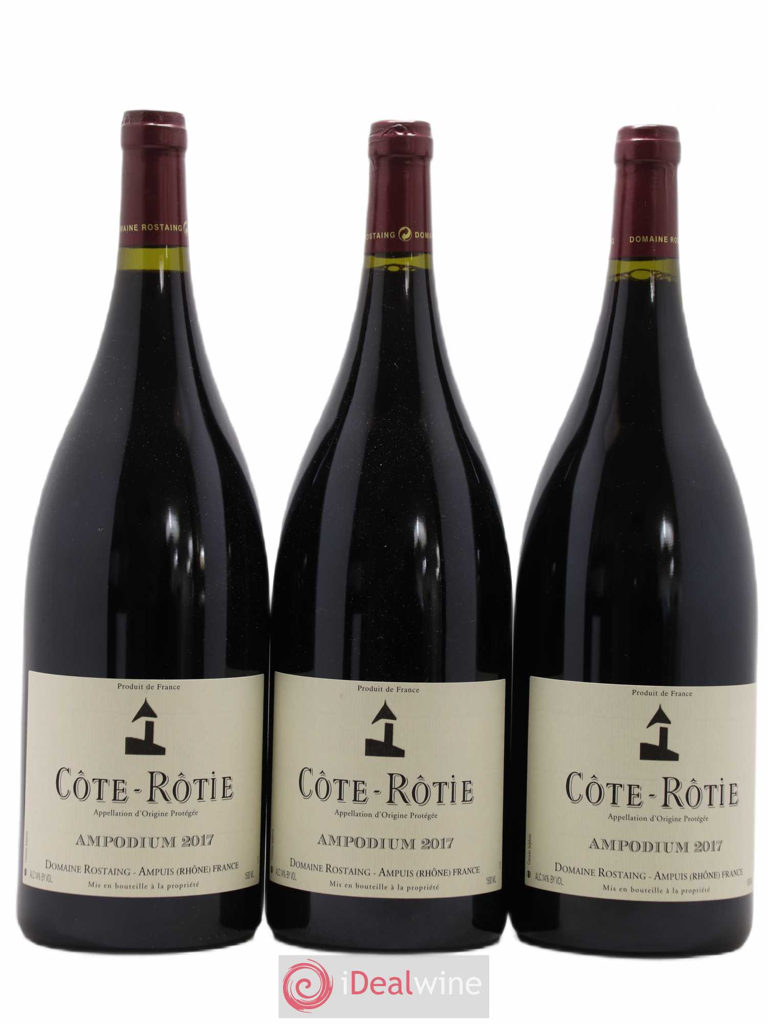 Côte-Rôtie Ampodium René Rostaing 2017 - Posten von 3 Magnum - 0