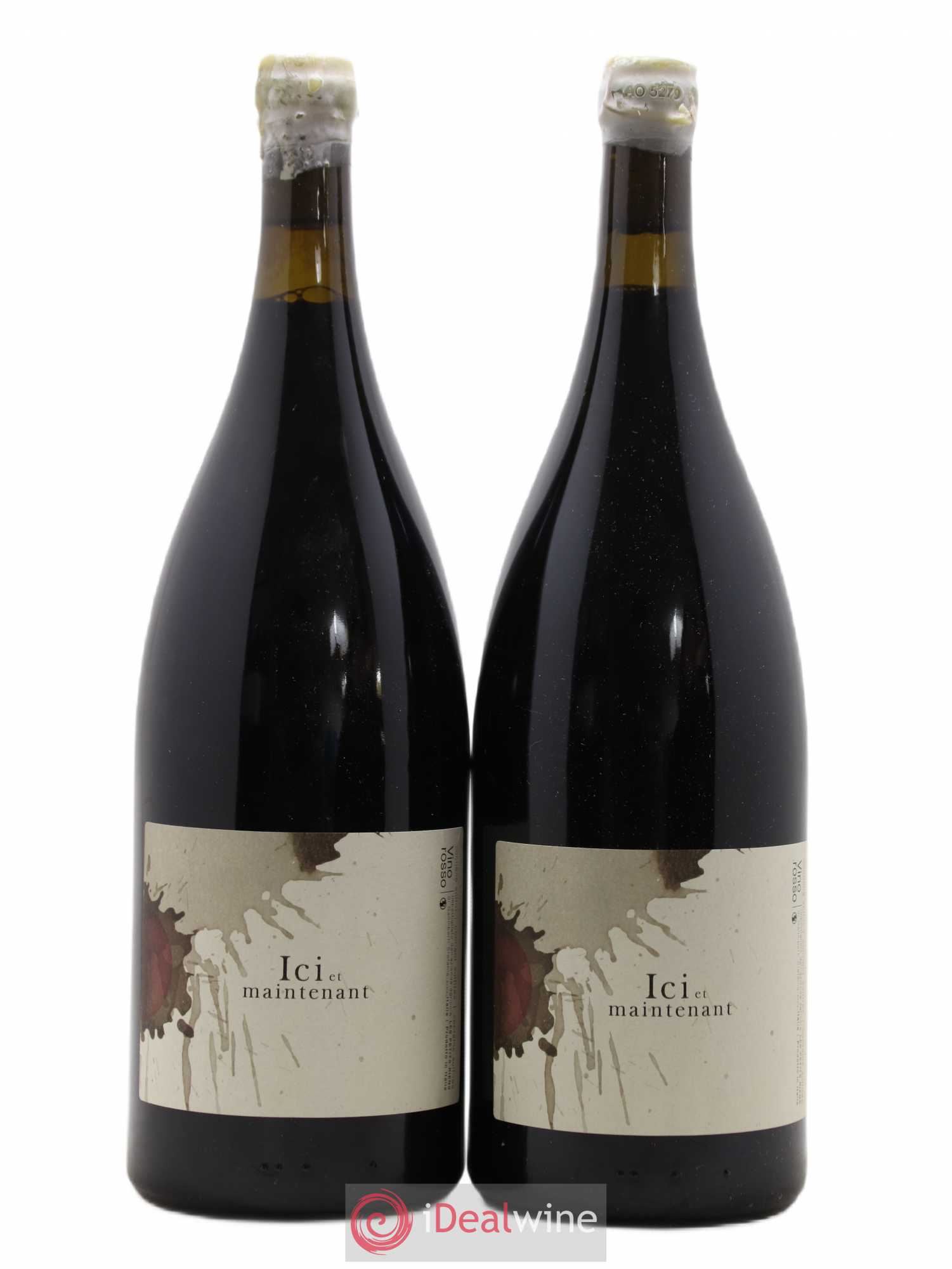 Italie Vino Rosso Ici Et Maintenant Les Petits Riens 2016 - Posten von 2 Magnum - 0