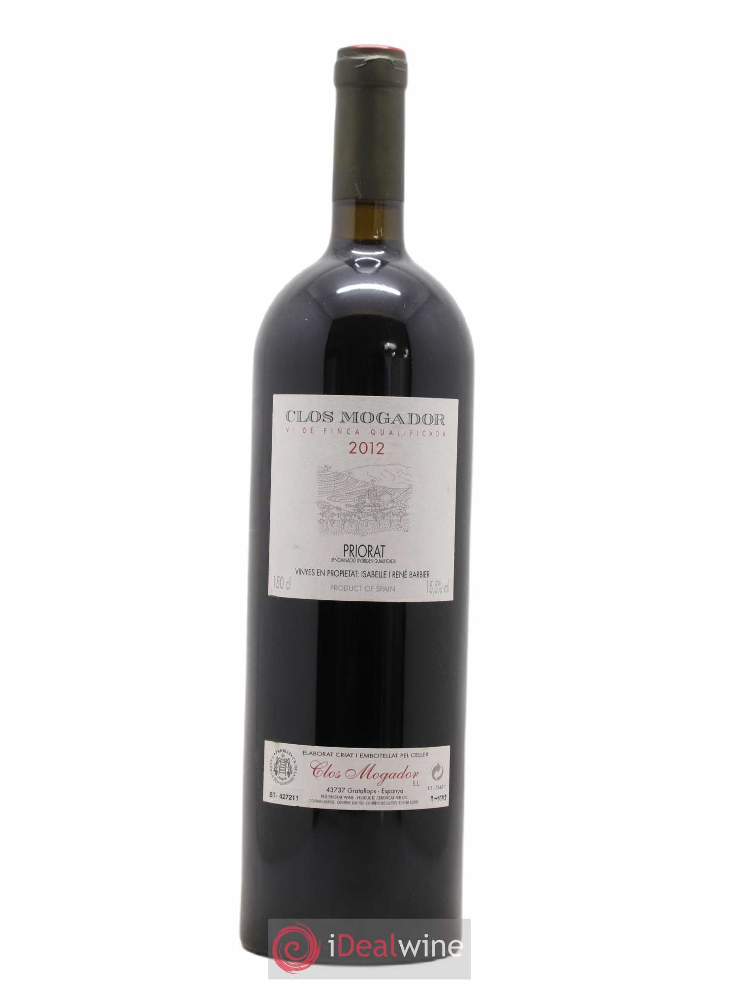Priorat Clos Mogador DOCA René Barbier 2012 - Posten von 1 Magnum - 0