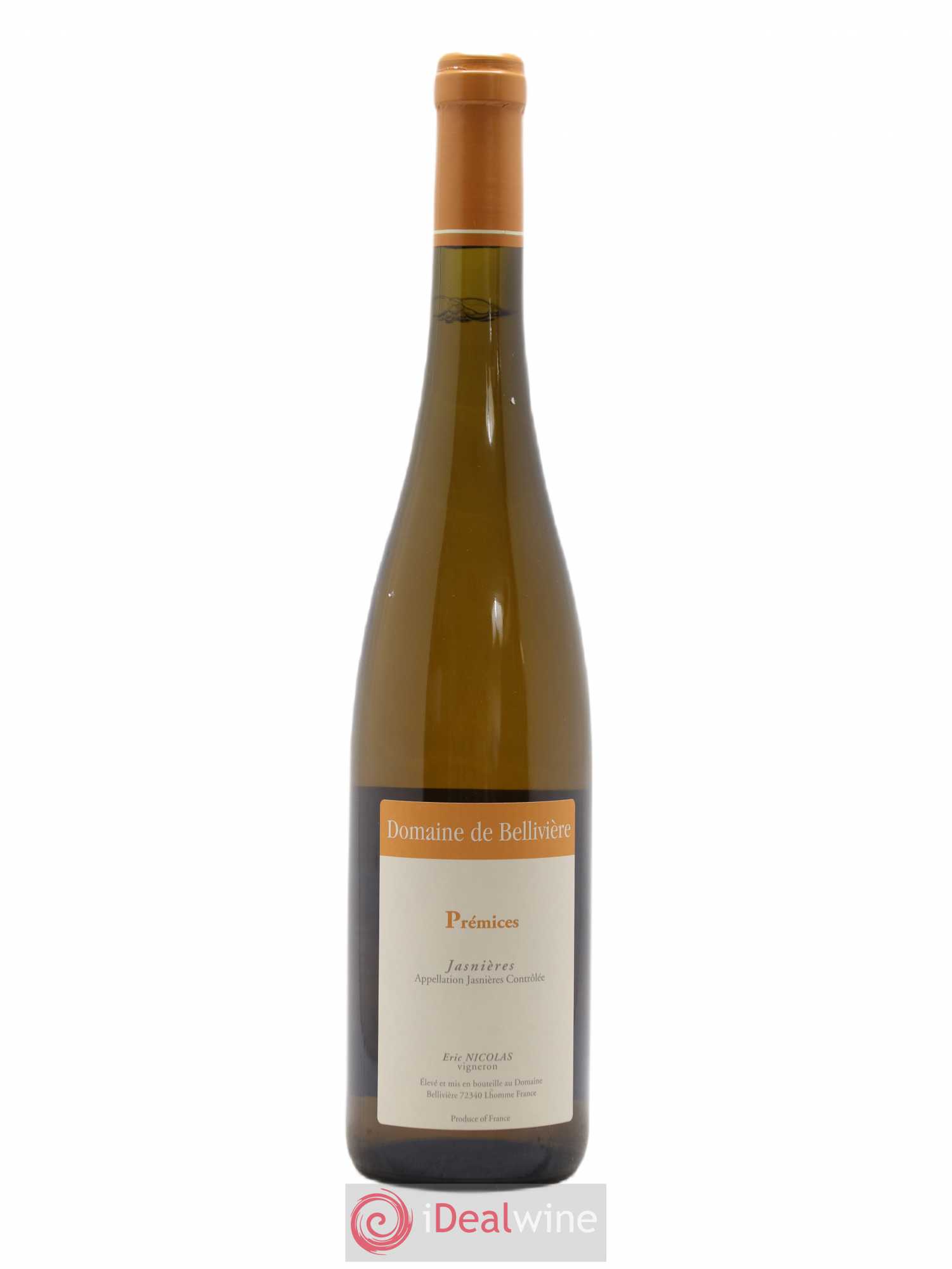 Jasnières Les Prémices Domaine de Bellivière 2017 - Lot de 1 bouteille - 0