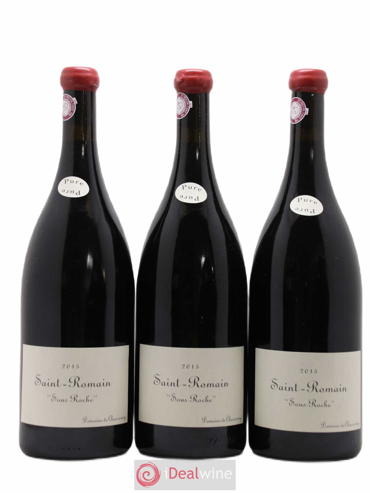Saint-Romain Sous Roche Domaine de Chassorney 2015 - Lot de 3 magnums - 0