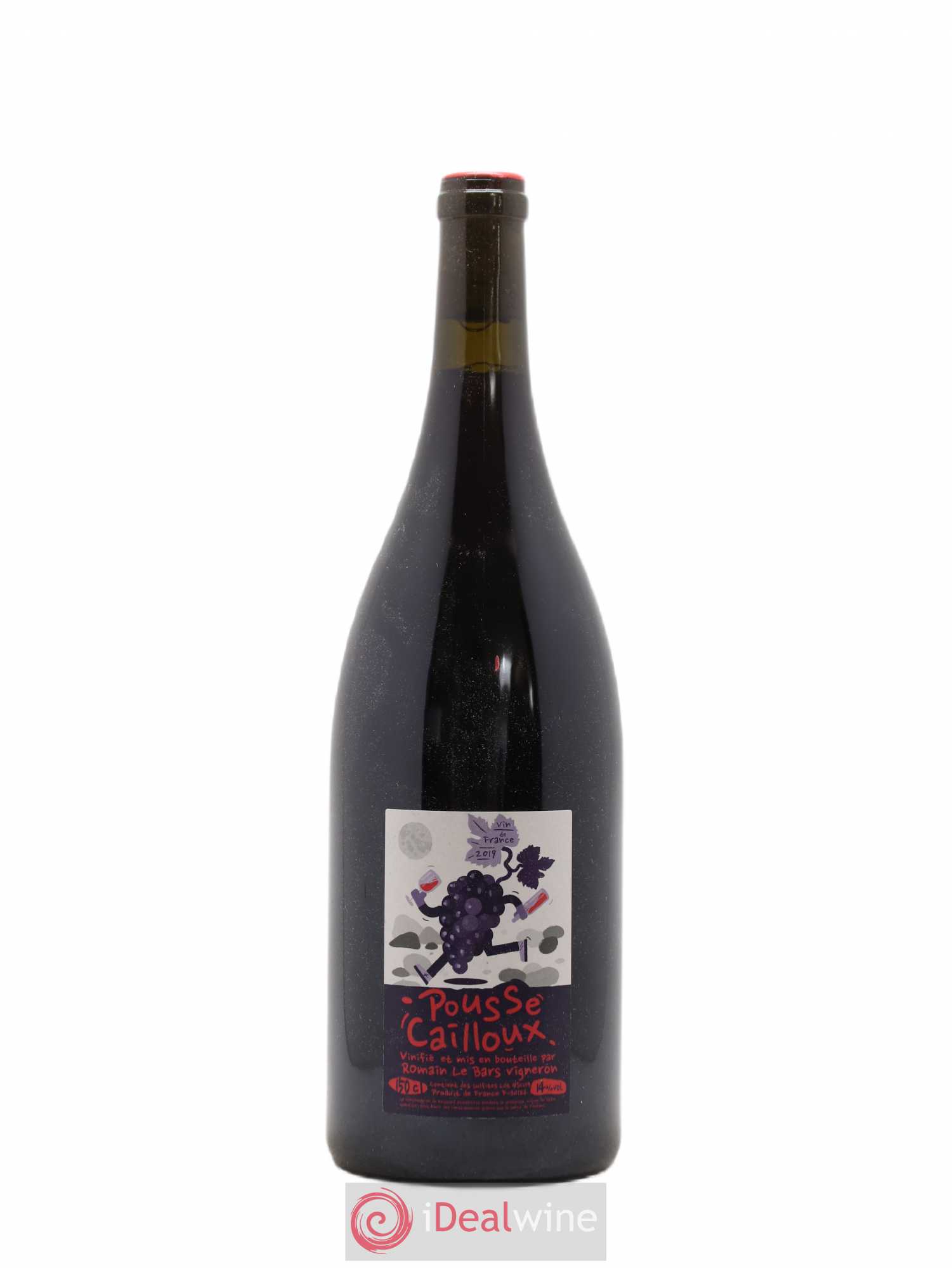 Vin de France Pousse Cailloux Romain Le Bard 2019 - Posten von 1 Magnum - 0