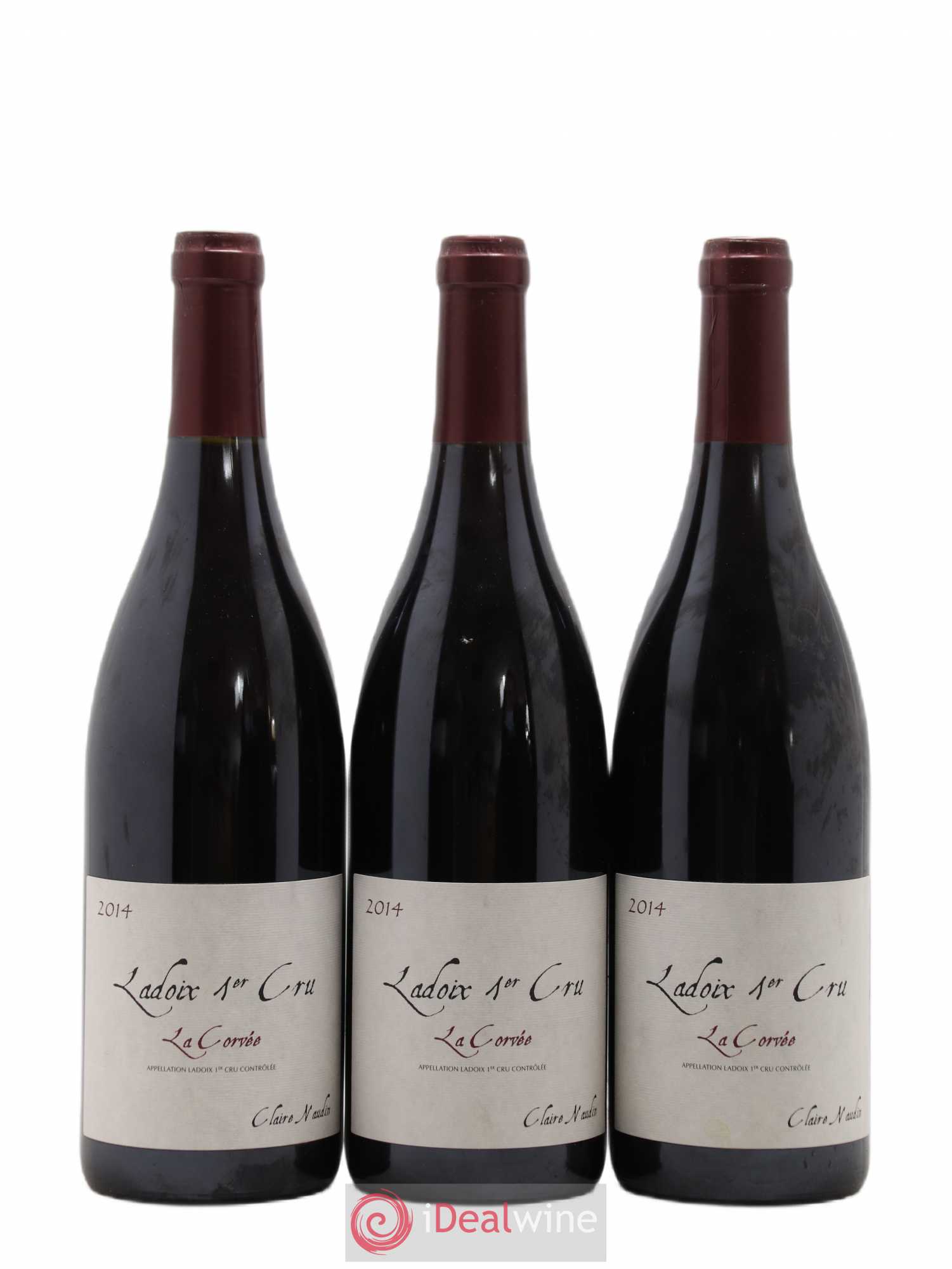 Ladoix La Corvée Naudin Ferrand 2014 - Posten von 3 Flaschen - 0