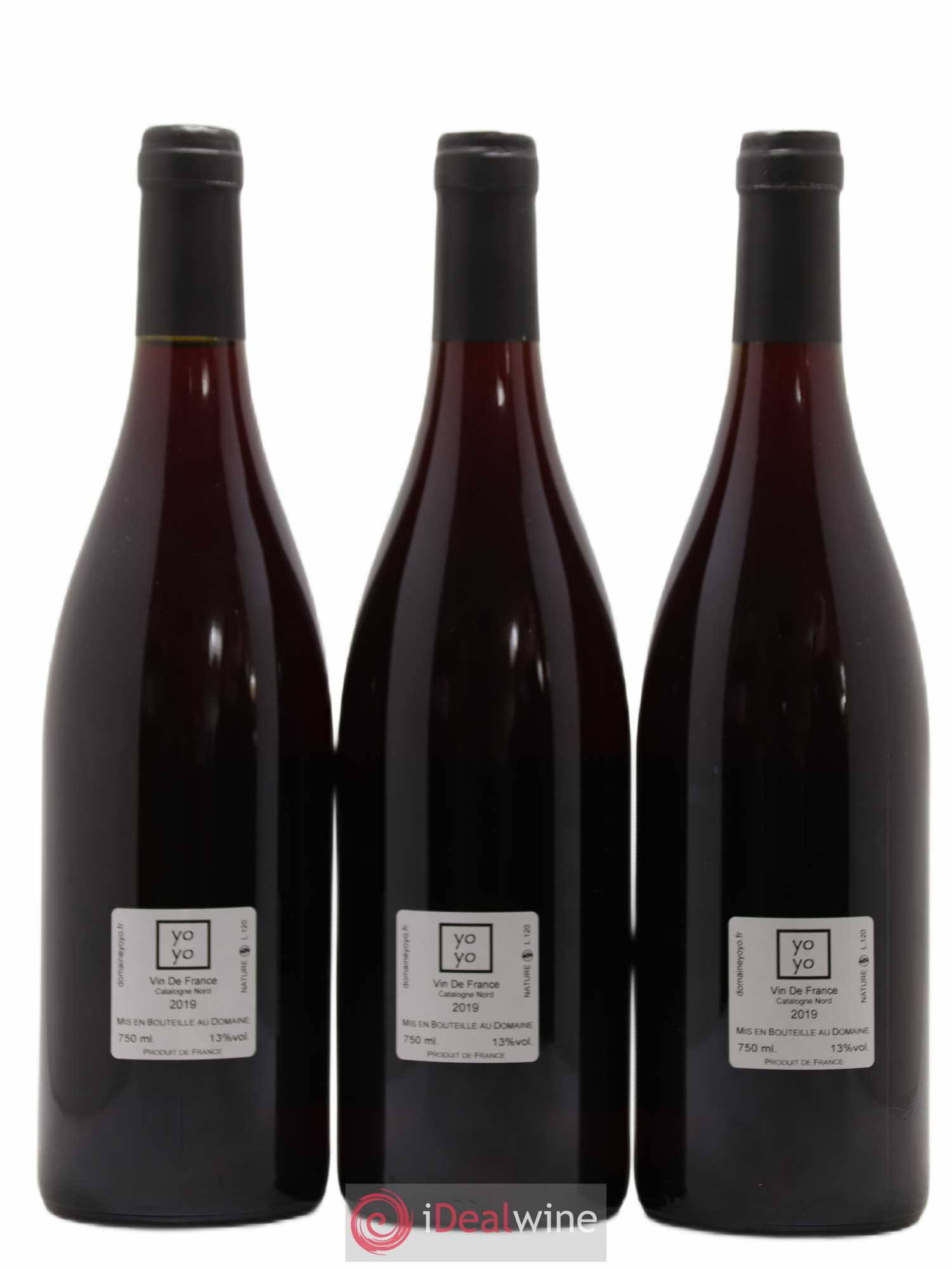 Vin de France La Negra Domaine Yoyo 2019 - Posten von 3 Flaschen - 1