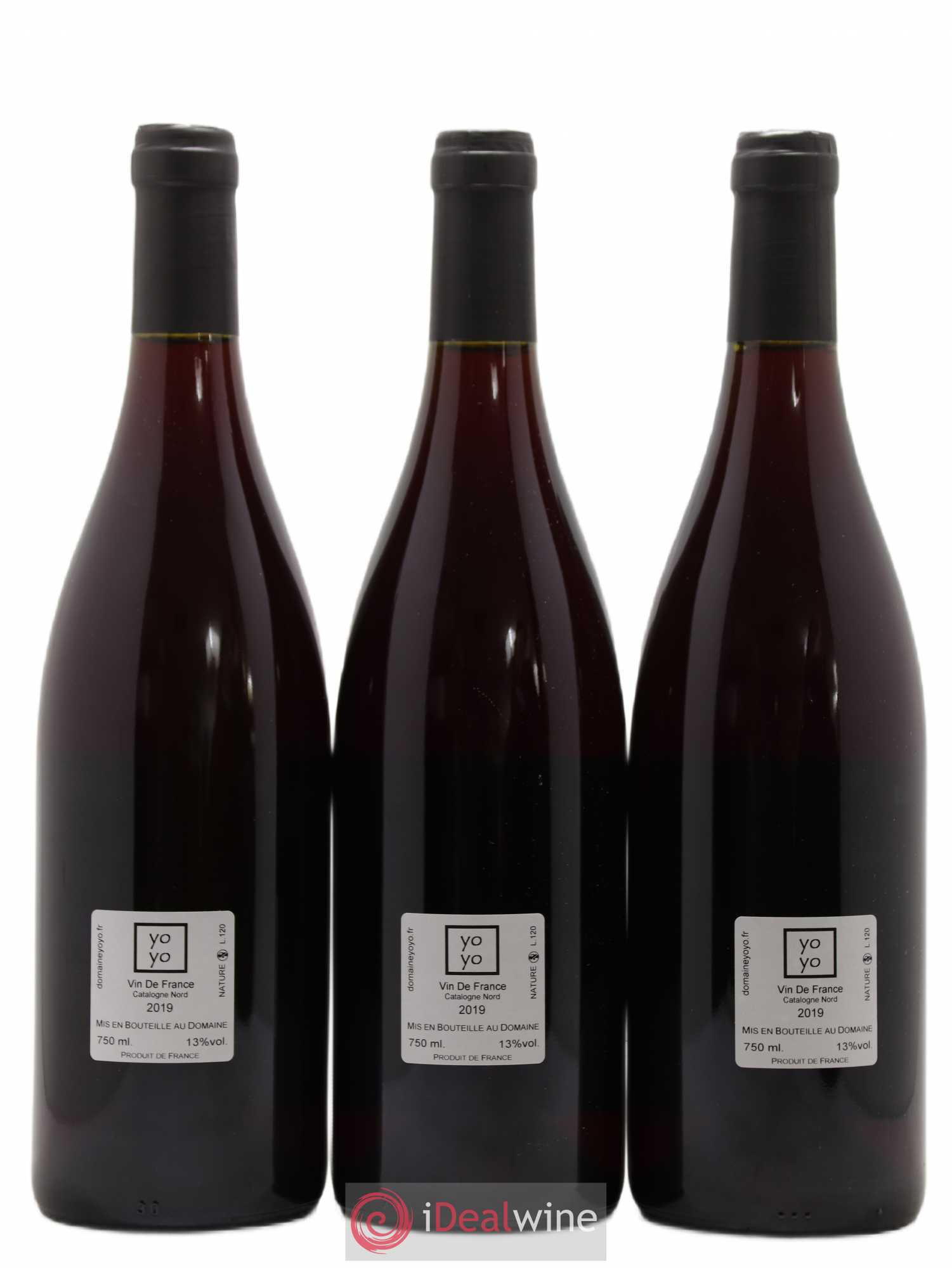 Vin de France La Negra Domaine Yoyo 2019 - Posten von 3 Flaschen - 1