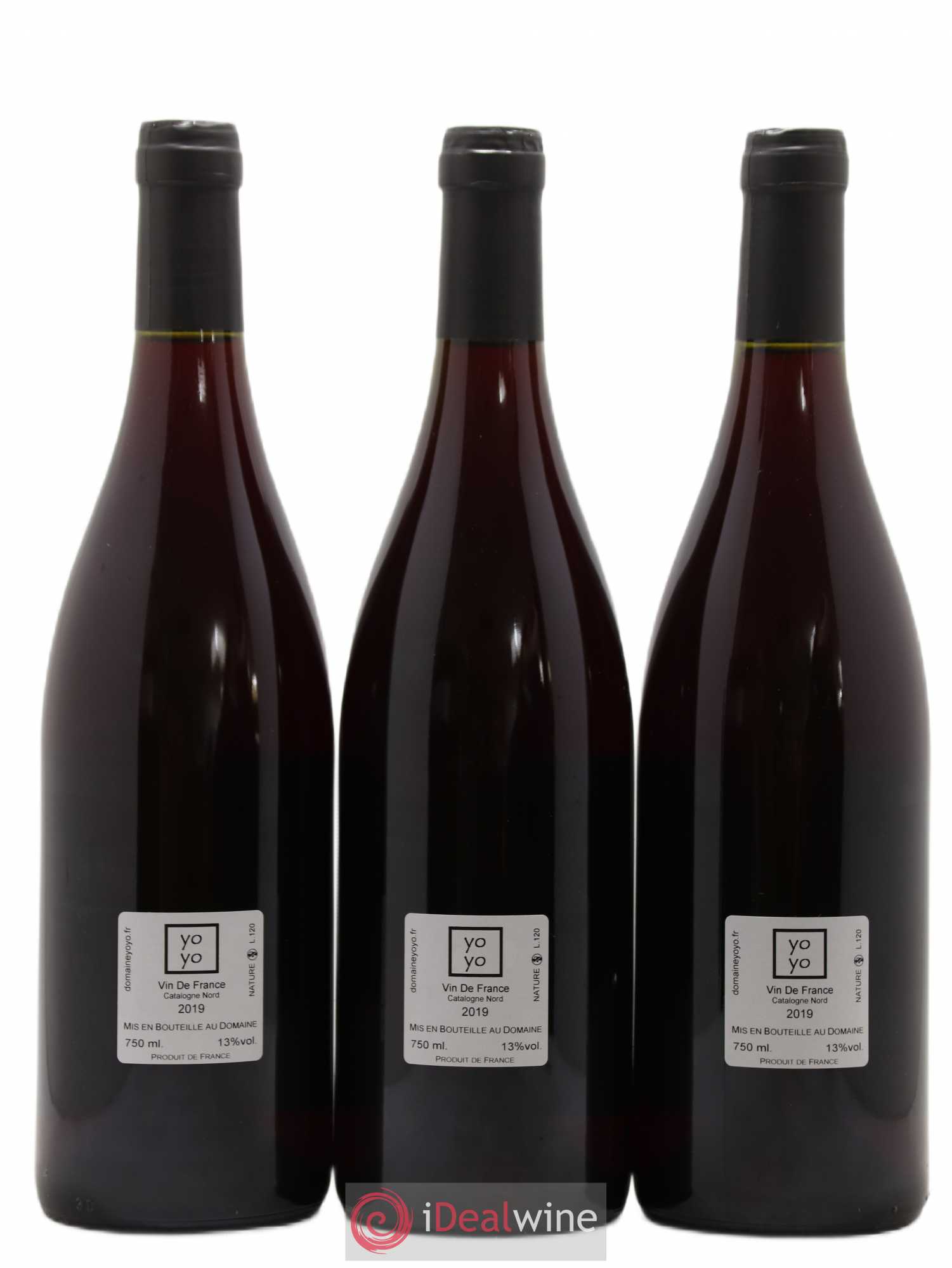Vin de France La Negra Domaine Yoyo 2019 - Posten von 3 Flaschen - 1