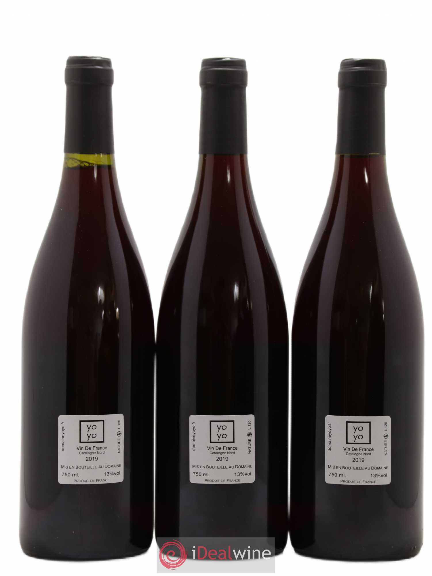 Vin de France La Negra Domaine Yoyo 2019 - Posten von 3 Flaschen - 1