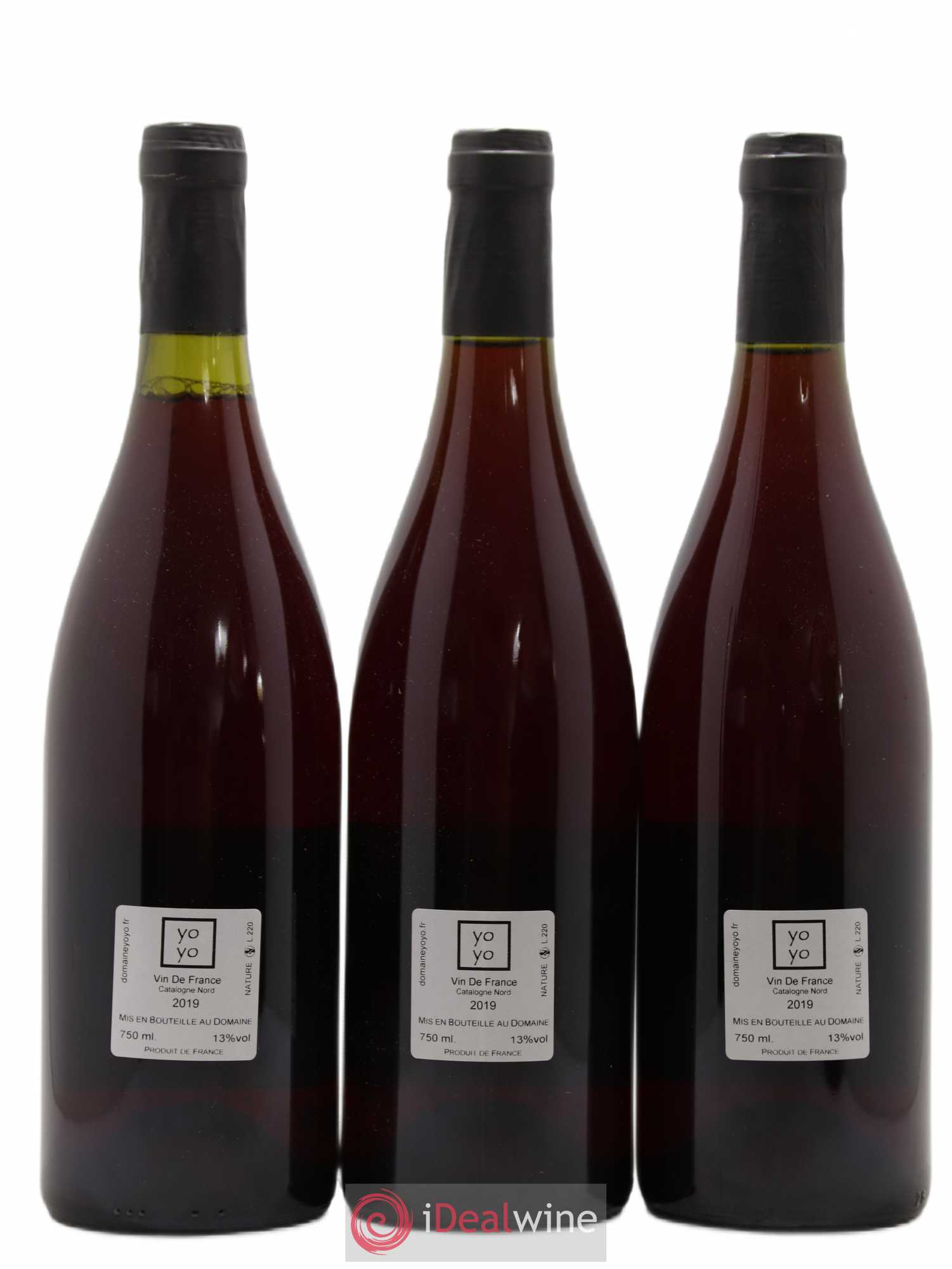 Vin de France La Tranchée Domaine Yoyo 2019 - Lot de 3 bouteilles - 1