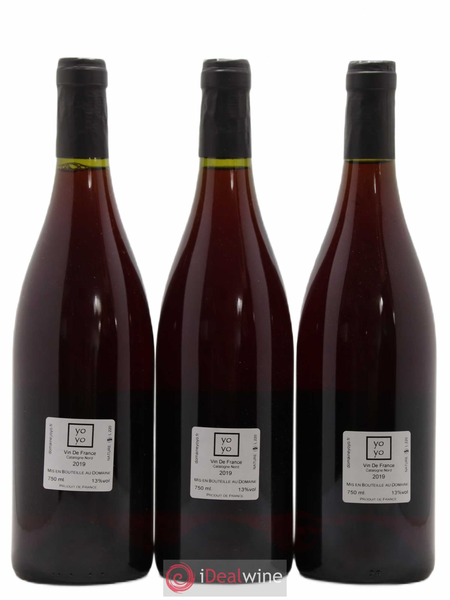 Vin de France La Tranchée Domaine Yoyo 2019 - Lot de 3 bouteilles - 1