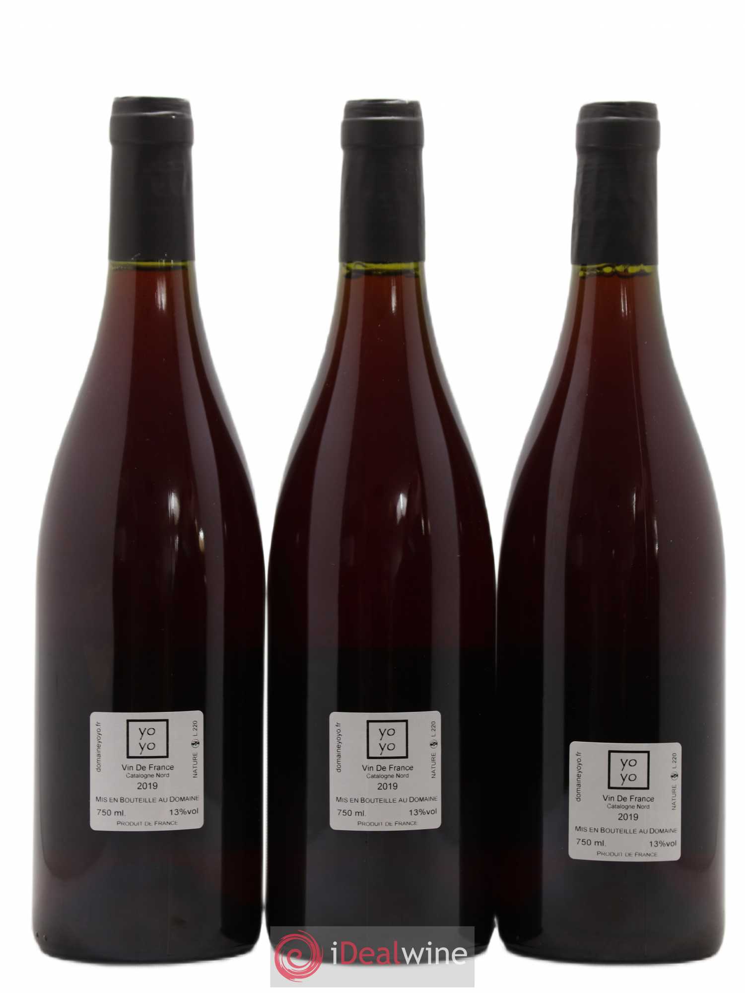 Vin de France La Tranchée Domaine Yoyo 2019 - Lot de 3 bouteilles - 1
