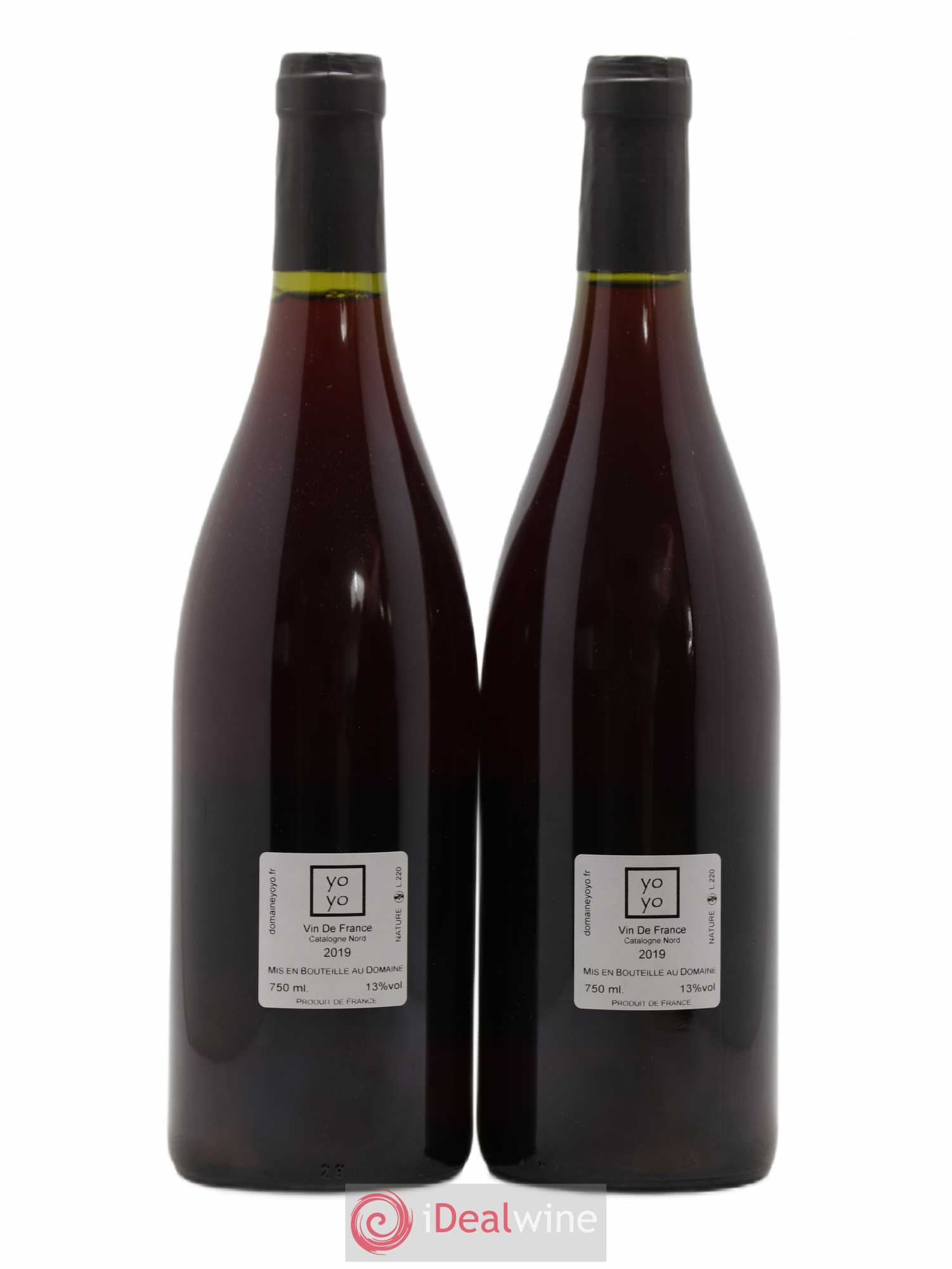 Vin de France Chime R Domaine Yoyo 2019 - Lot de 2 bouteilles - 1
