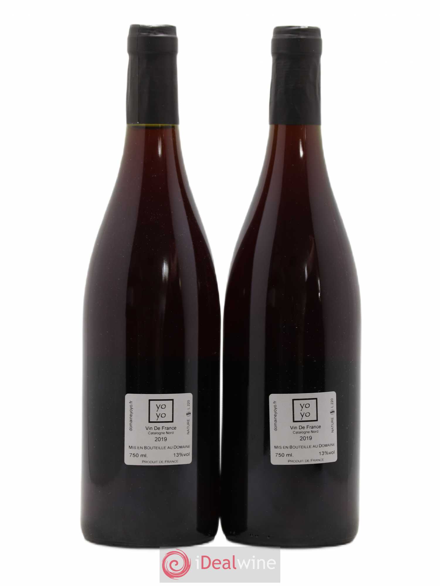 Vin de France Chime R Domaine Yoyo 2019 - Lot de 2 bouteilles - 1