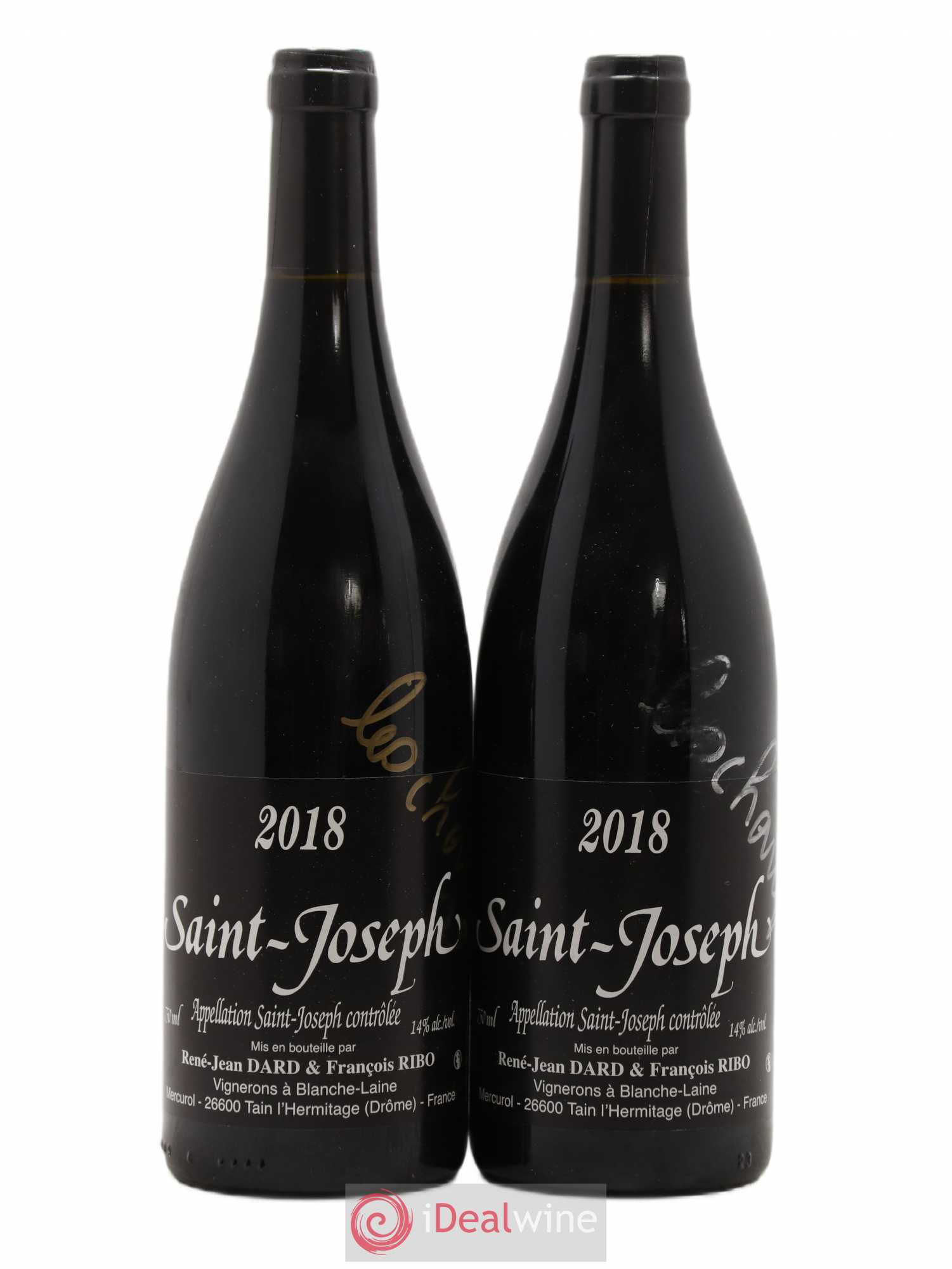 Saint-Joseph Champs Dard et Ribo (Domaine) 2018 - Lot de 2 bouteilles - 0