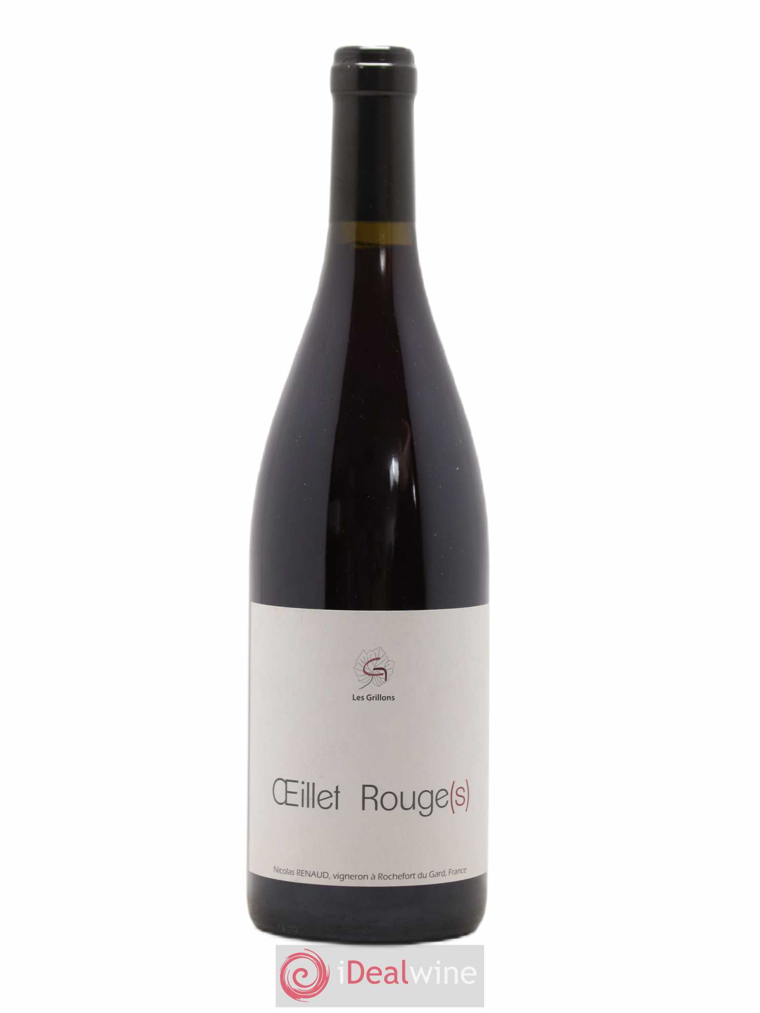 Vin de France Oeillet rouge Clos des Grillons 2019 - Posten von 1 Flasche - 0