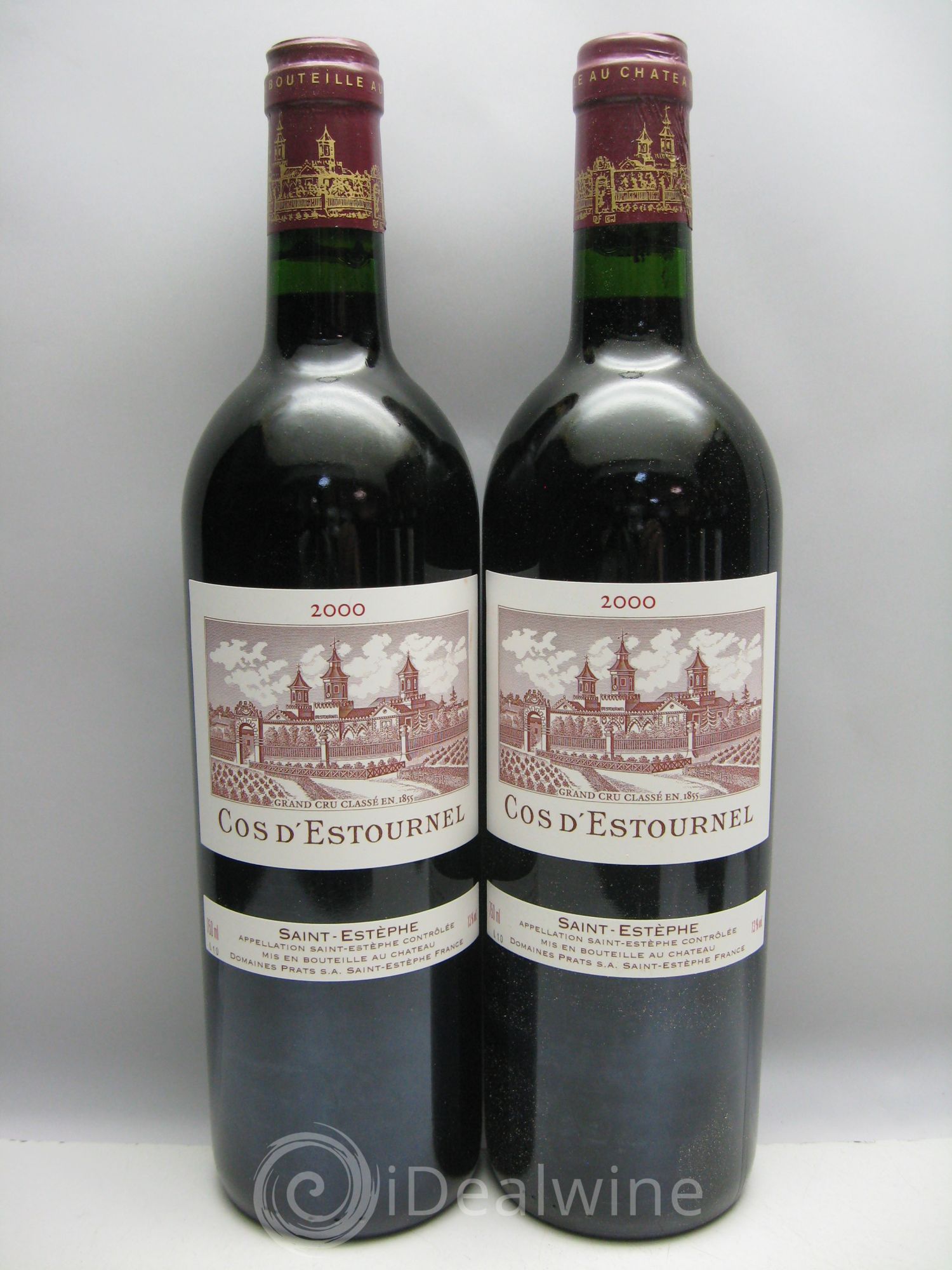 Cos d'Estournel 2ème Grand Cru Classé 2000 - Lot de 12 bouteilles - 1