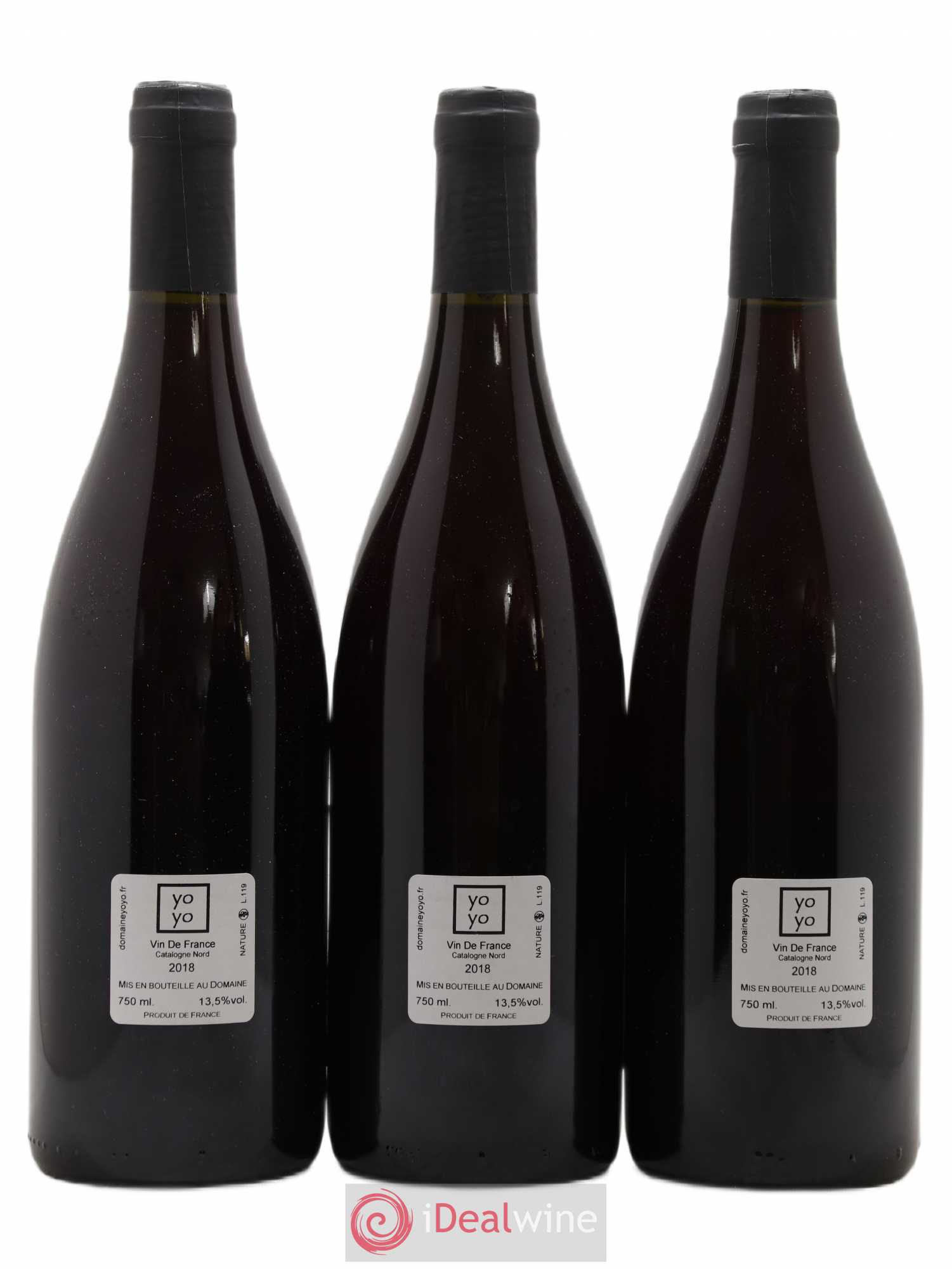 Vin de France KM31 Domaine Yoyo 2018 - Lot of 3 bottles - 1