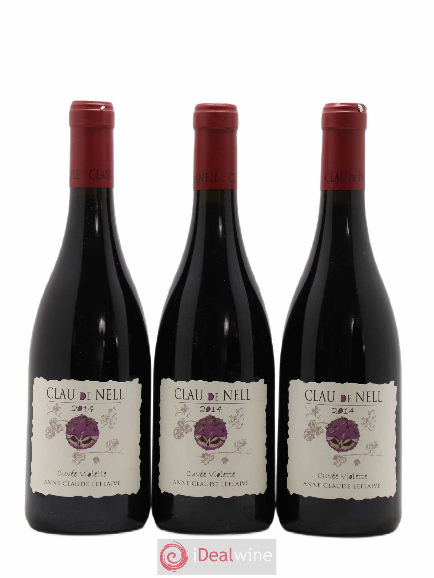 Anjou Cuvée Violette Clau de Nell 2014 - Lot de 3 bouteilles - 0