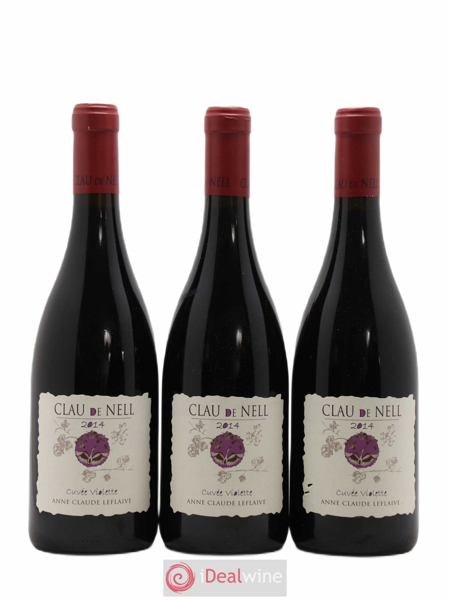 Anjou Cuvée Violette Clau de Nell 2014 - Lot de 3 bouteilles - 0