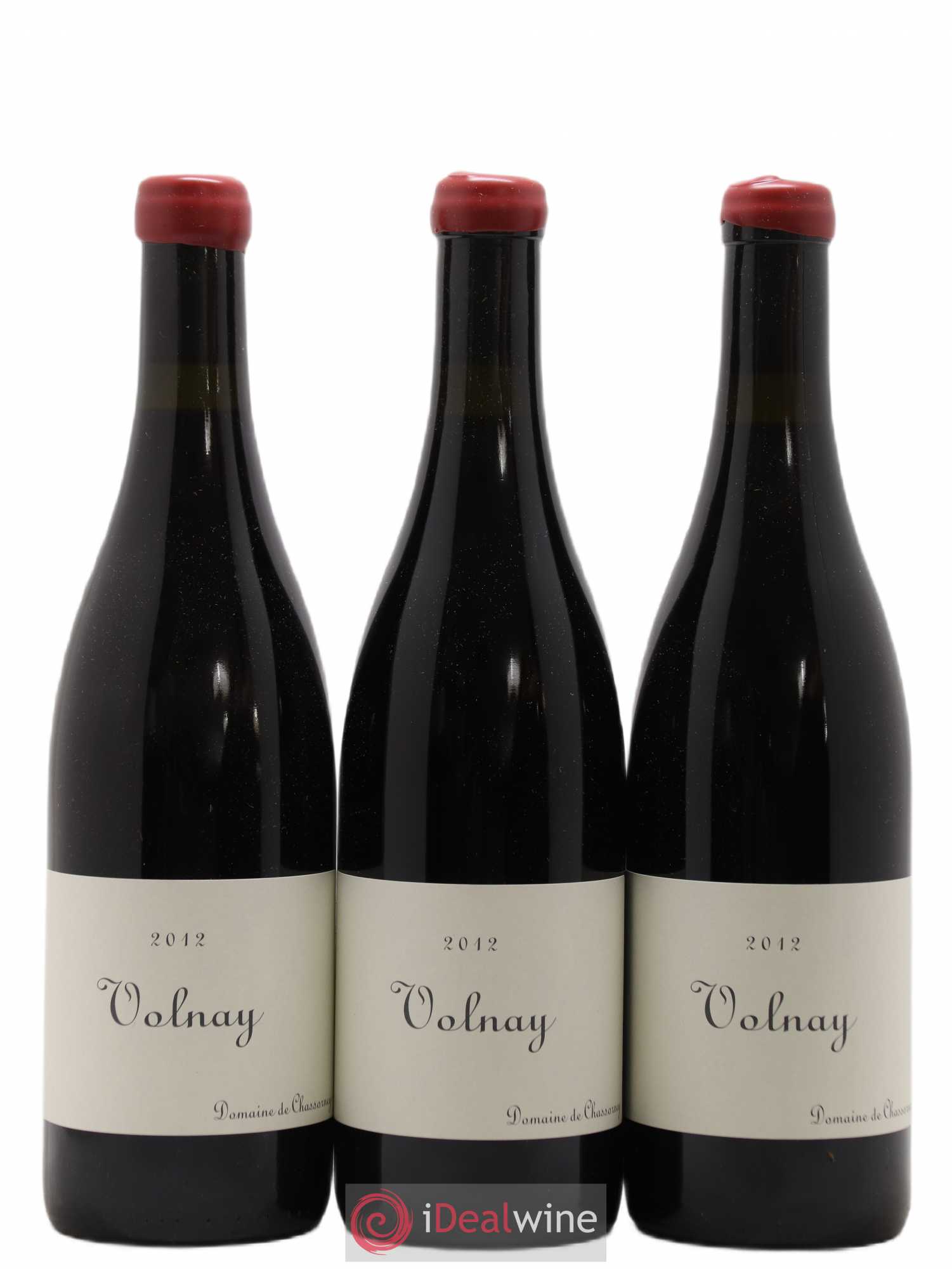 Volnay Domaine de Chassorney - Frédéric Cossard 2012 - Lot de 3 bouteilles - 0